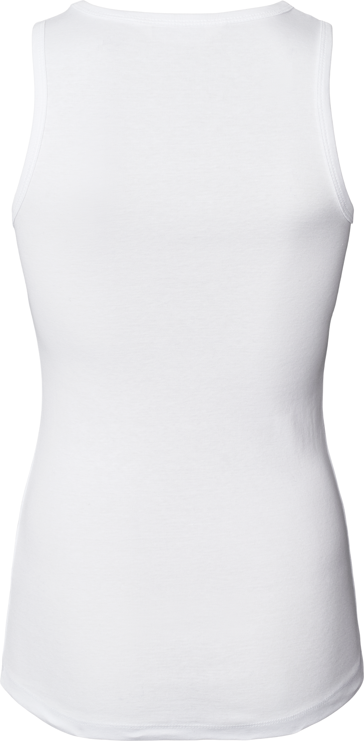 GAI+LISVA Alberte Cotton 1x1 RIB Top Tops & T-shirts 100 White
