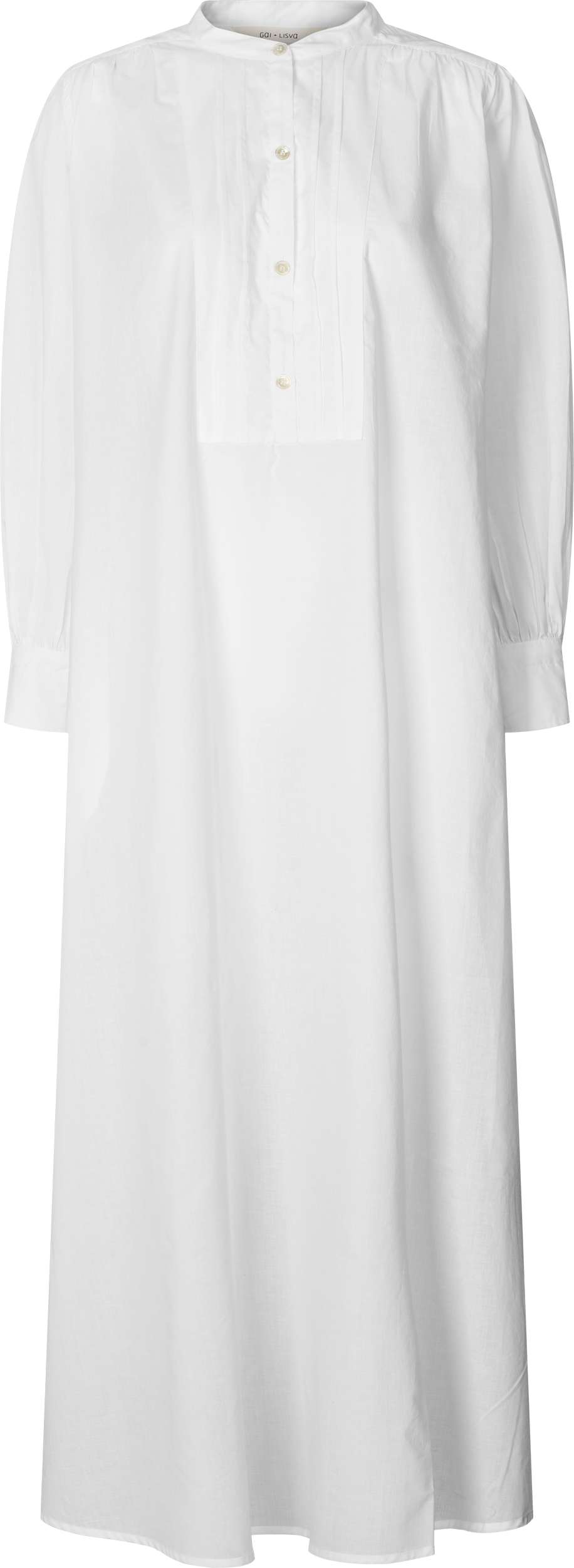 GAI+LISVA Alma Dress Cotton Poplin Dresses & Skirts 100 White