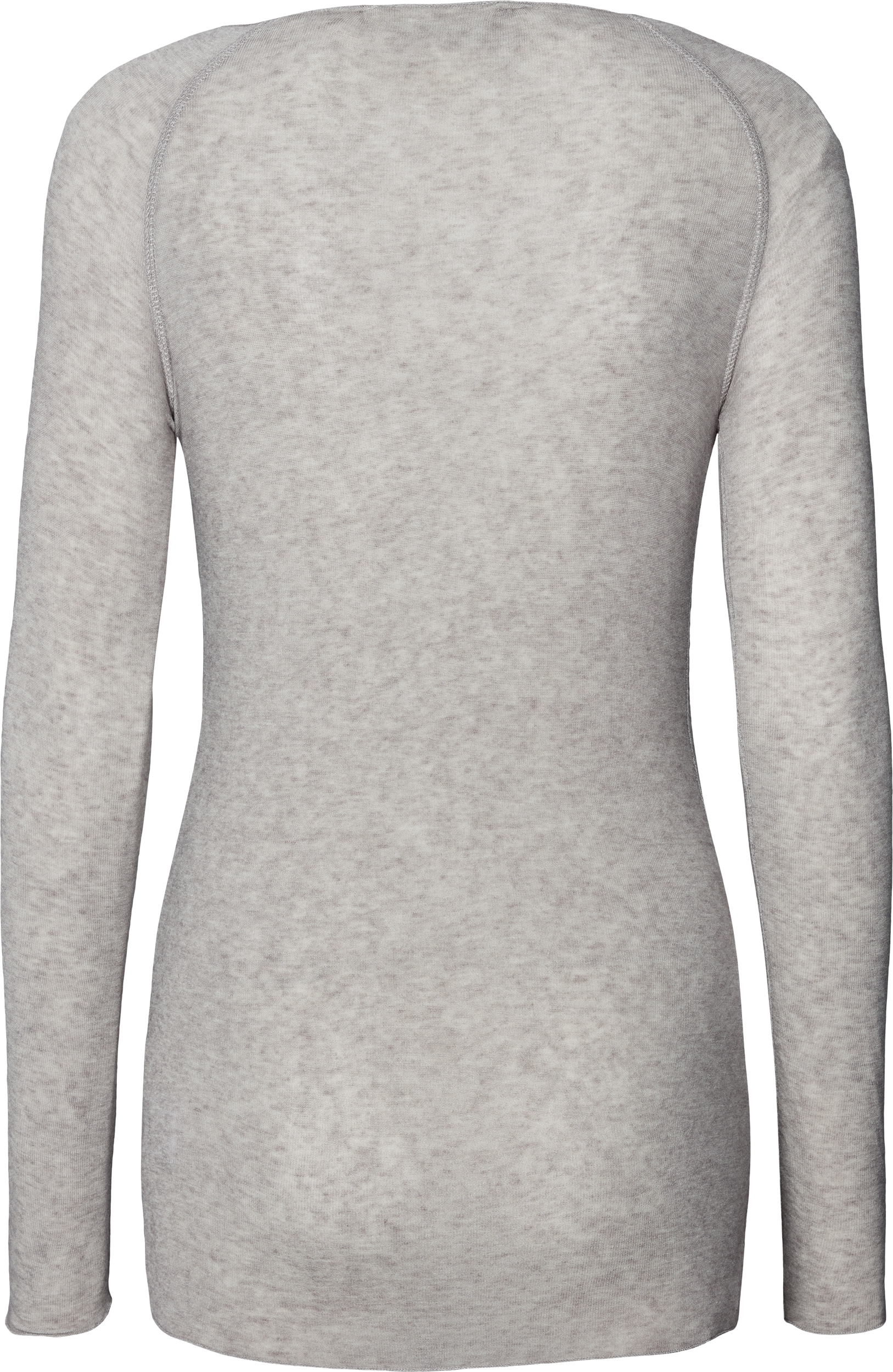 GAI+LISVA Amalie Wool Top Tops & T-shirts 601 Light Grey Melange