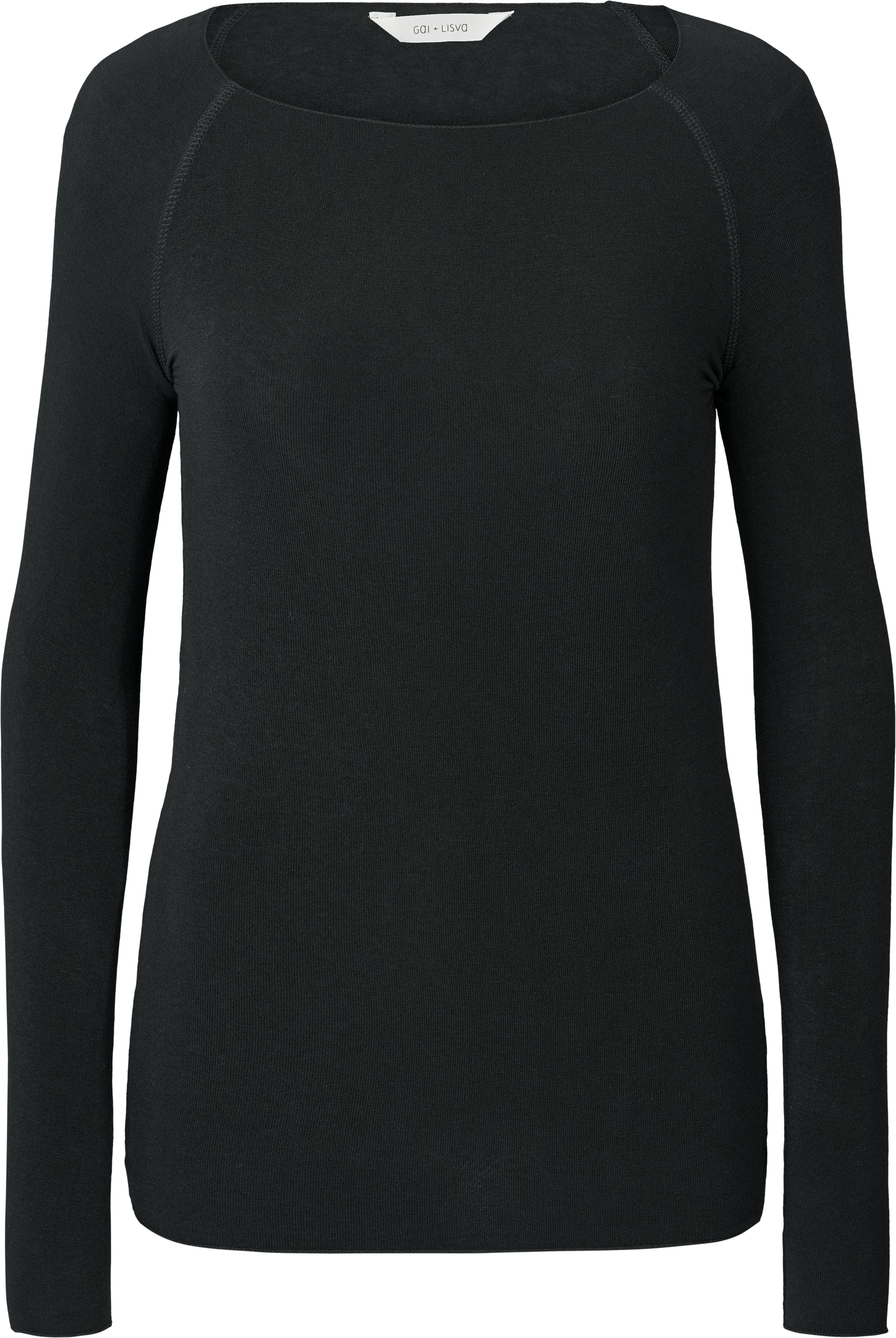 GAI+LISVA Amalie Wool Top Tops & T-shirts 650 Black