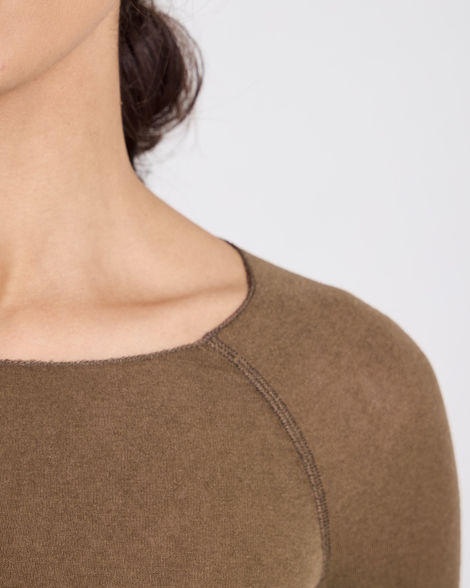 GAI+LISVA Amalie Wool Top Tops & T-shirts 861 Kangaroo