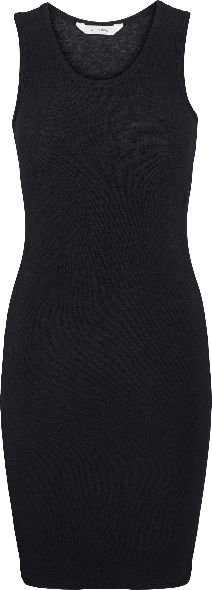 GAI+LISVA Anis Wool Slip Dress Top 650 Black