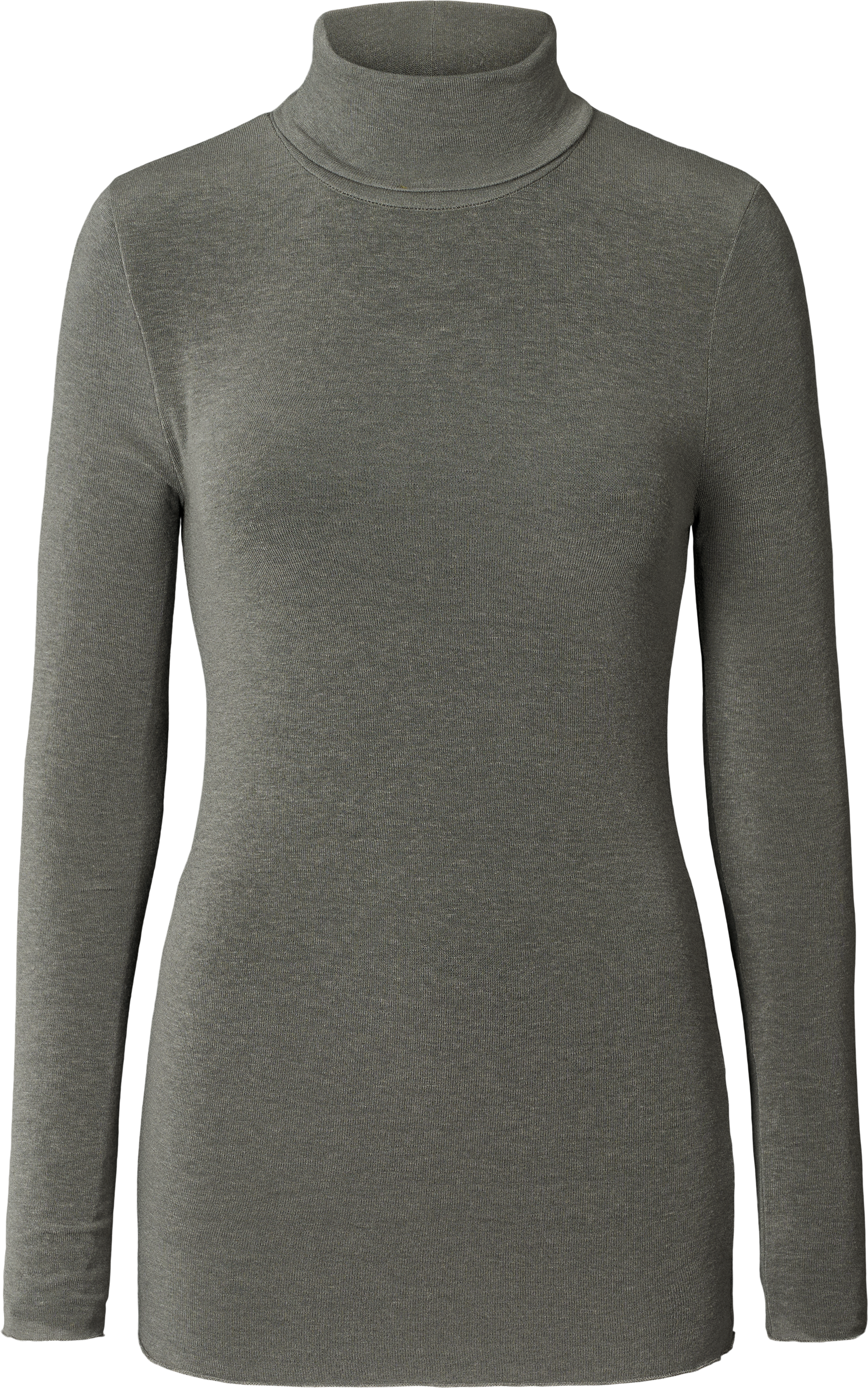 GAI+LISVA Anna Wool Turtleneck Tops & T-shirts 132 Dark Gull Grey