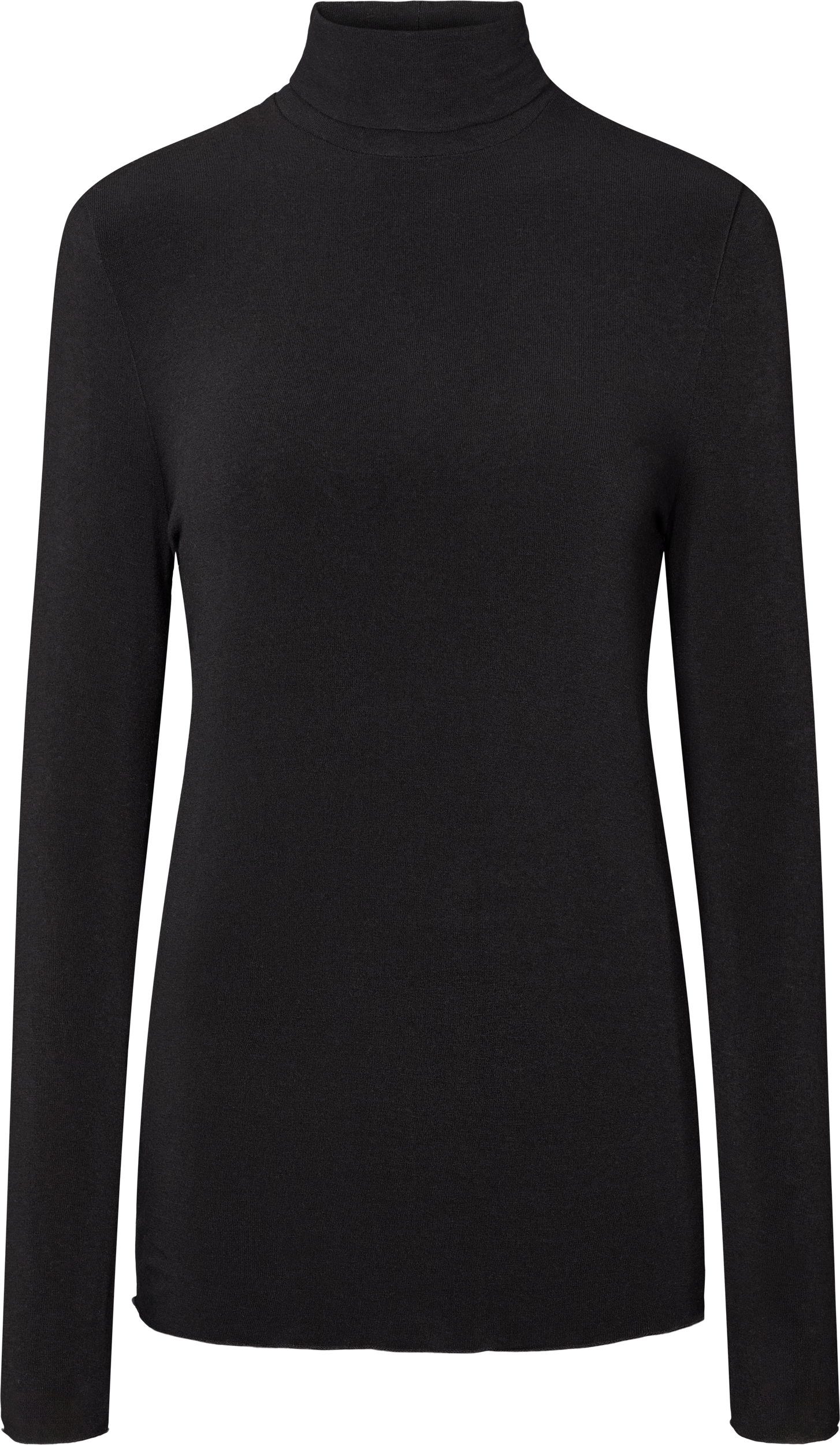 GAI+LISVA Anna Wool Turtleneck Tops & T-shirts 650 Black