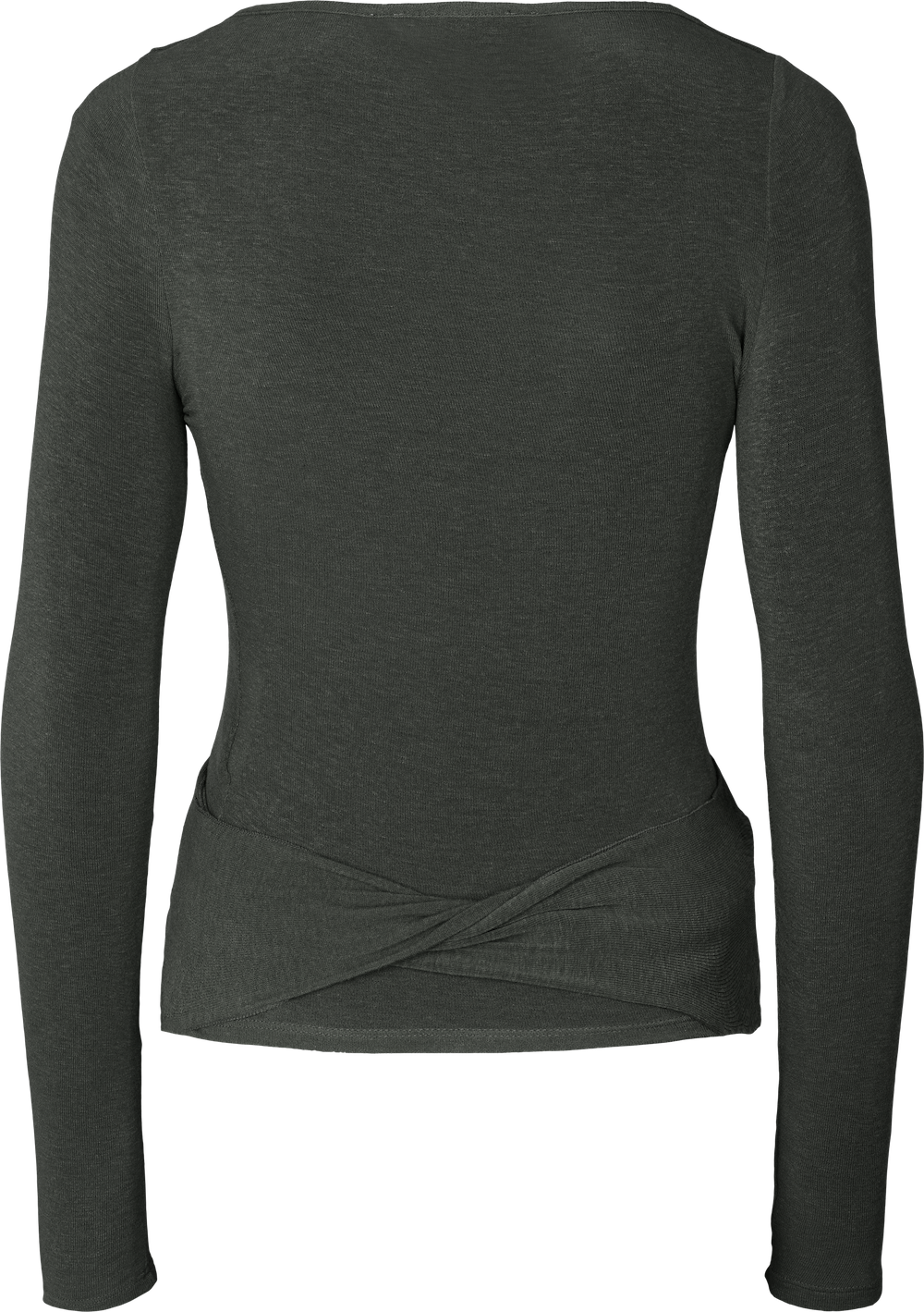 GAI+LISVA Anne Wool Wrap Top Tops & T-shirts 191 Beluga