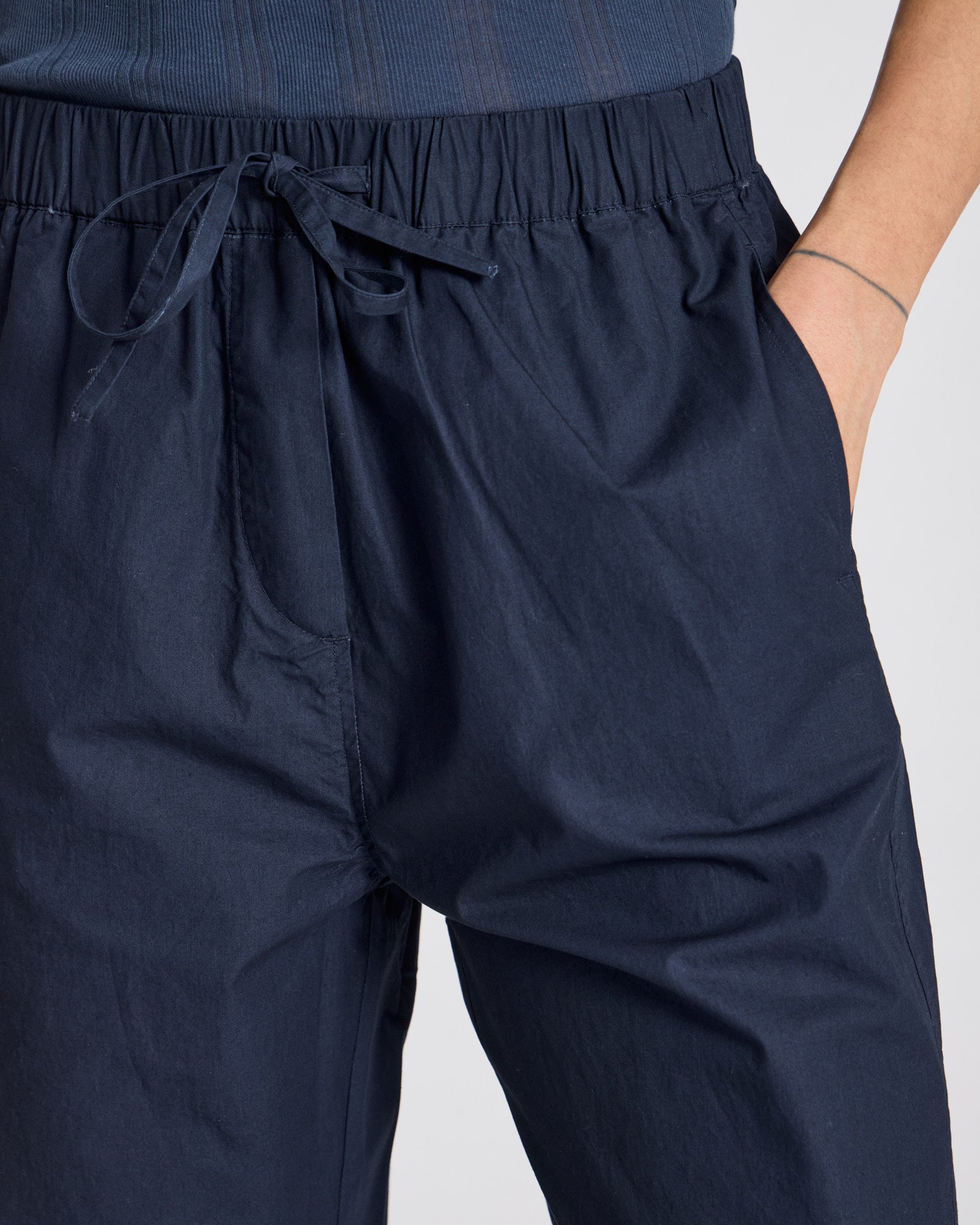 GAI+LISVA Astrid Pant Poplin Trousers & Shorts 181 Midnight Blue