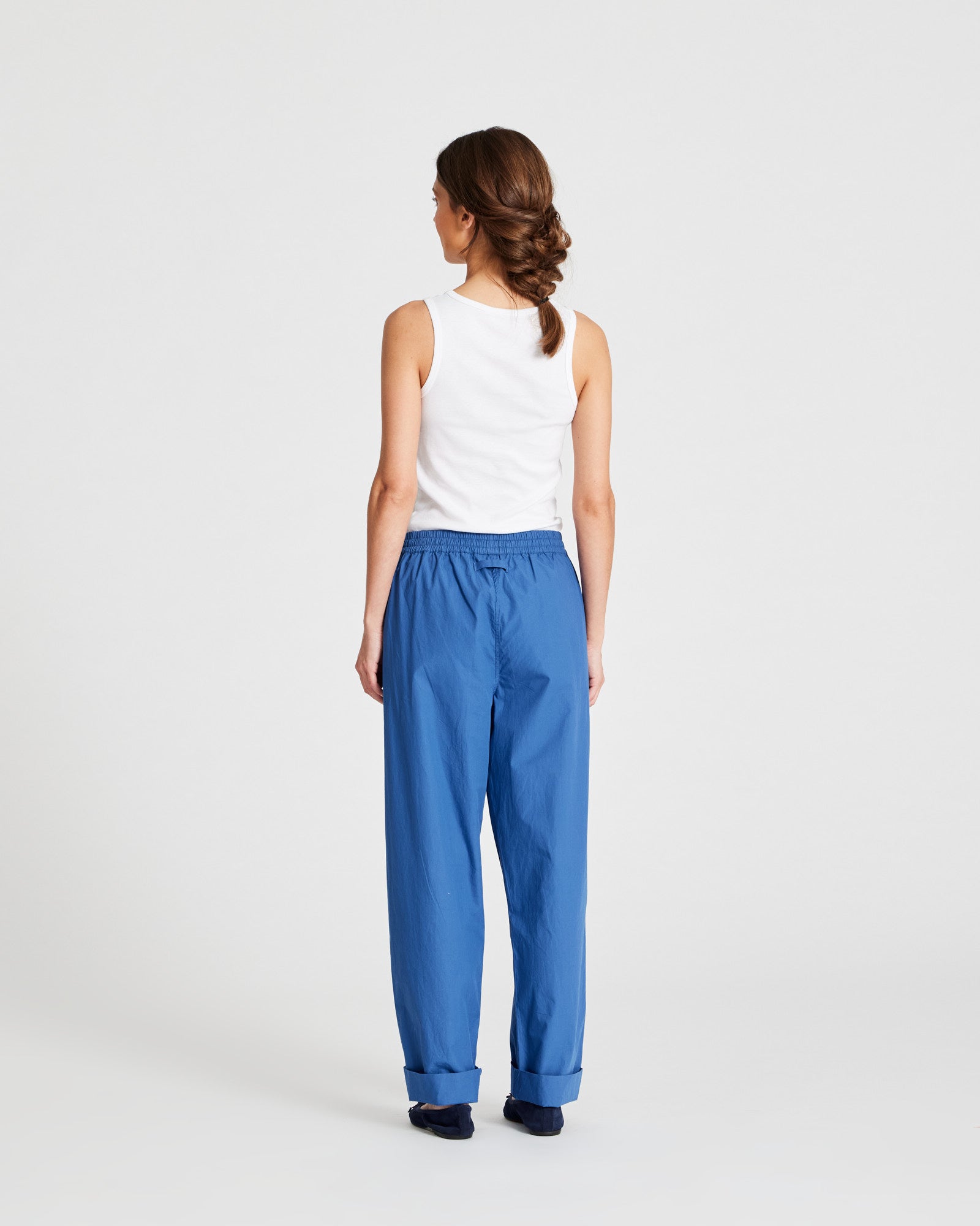 GAI+LISVA Astrid Pant Poplin Trousers & Shorts 514 Clear Blue