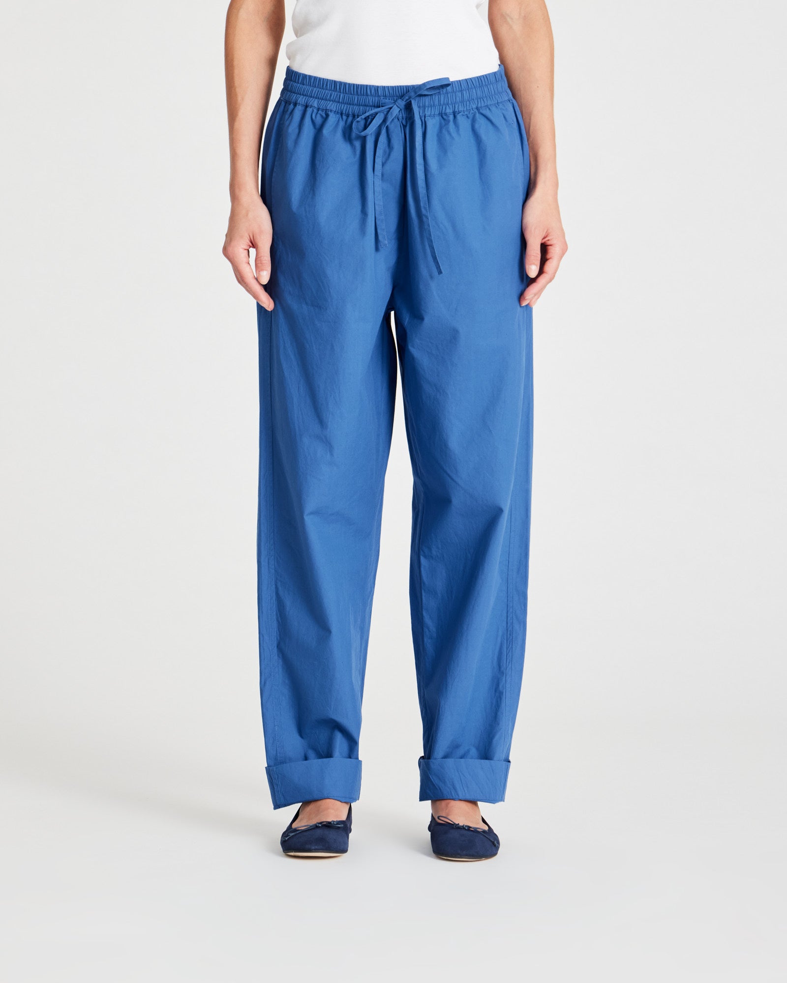 GAI+LISVA Astrid Pant Poplin Trousers & Shorts 514 Clear Blue