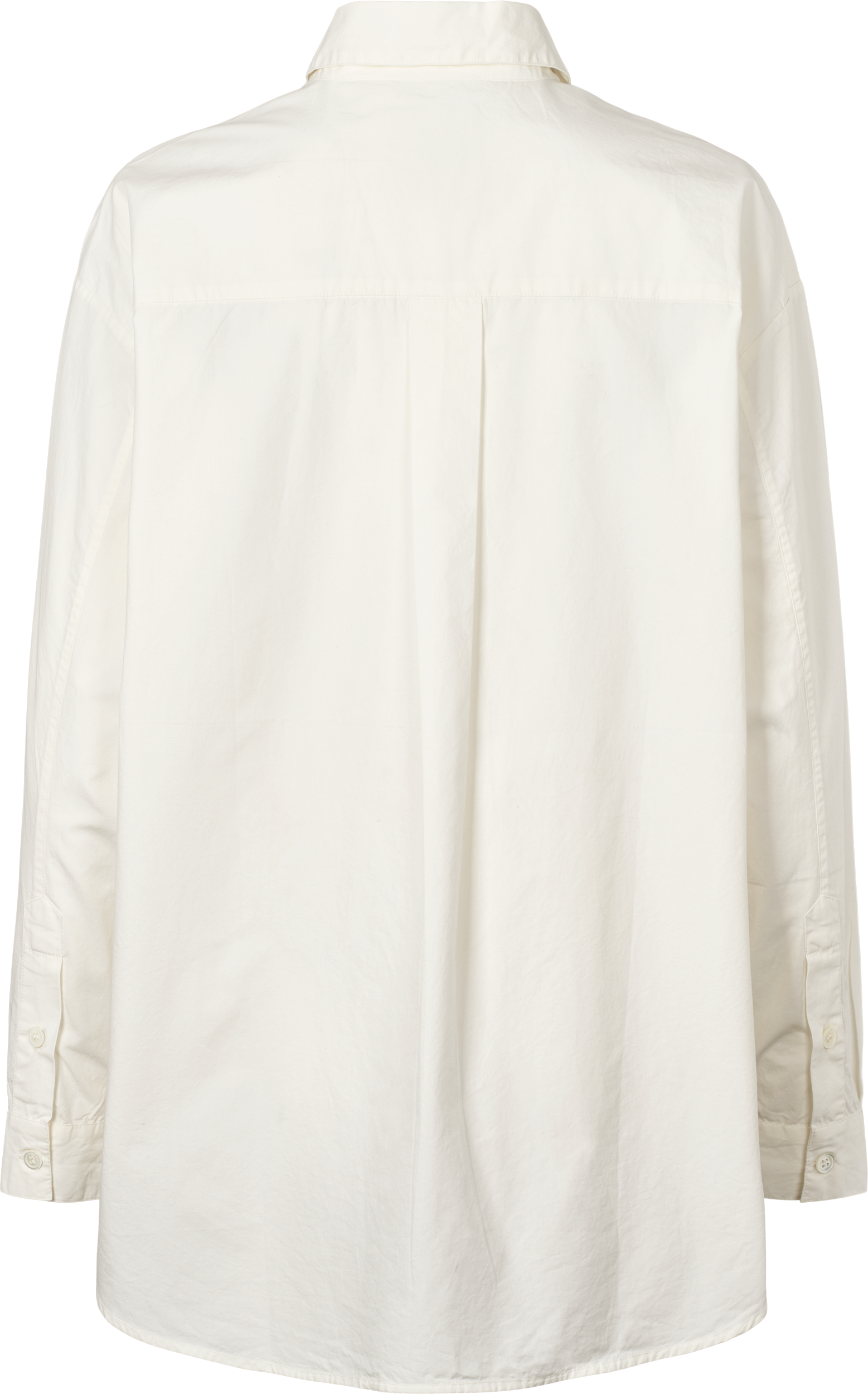 GAI+LISVA Astrid Shirt Poplin Gots 243975 Shirts & Blouses 124 Whisper White