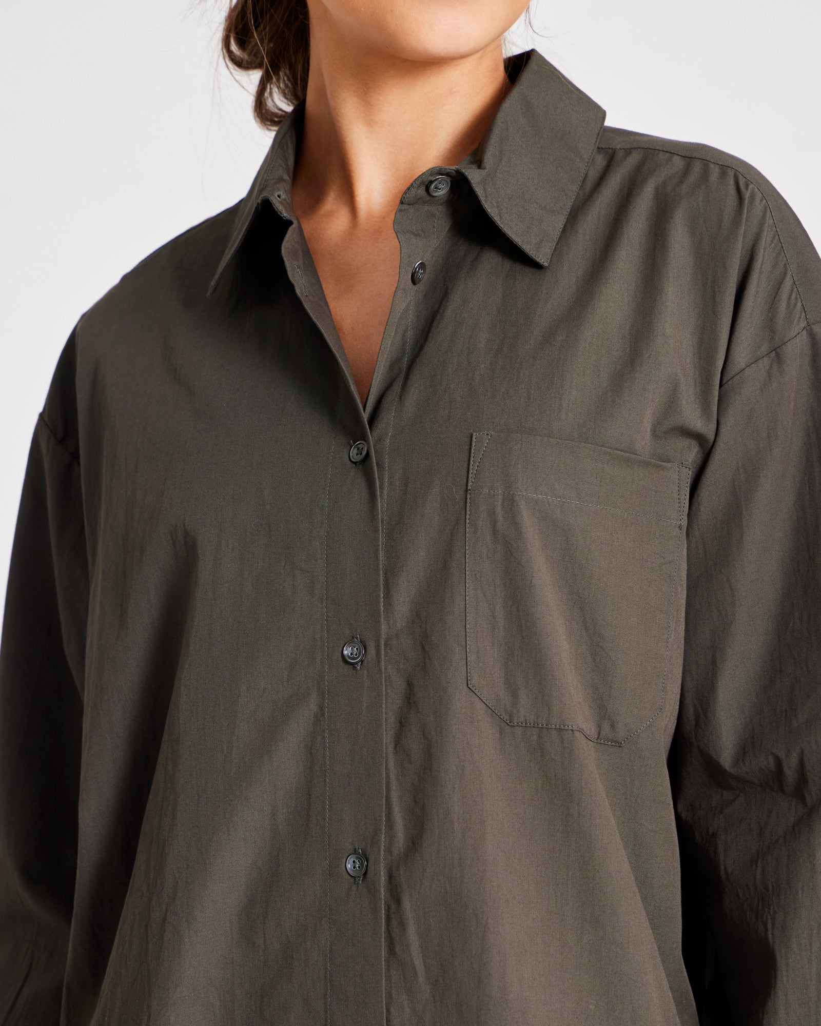 GAI+LISVA Astrid Shirt Poplin Gots 243975 Shirts & Blouses 191 Beluga