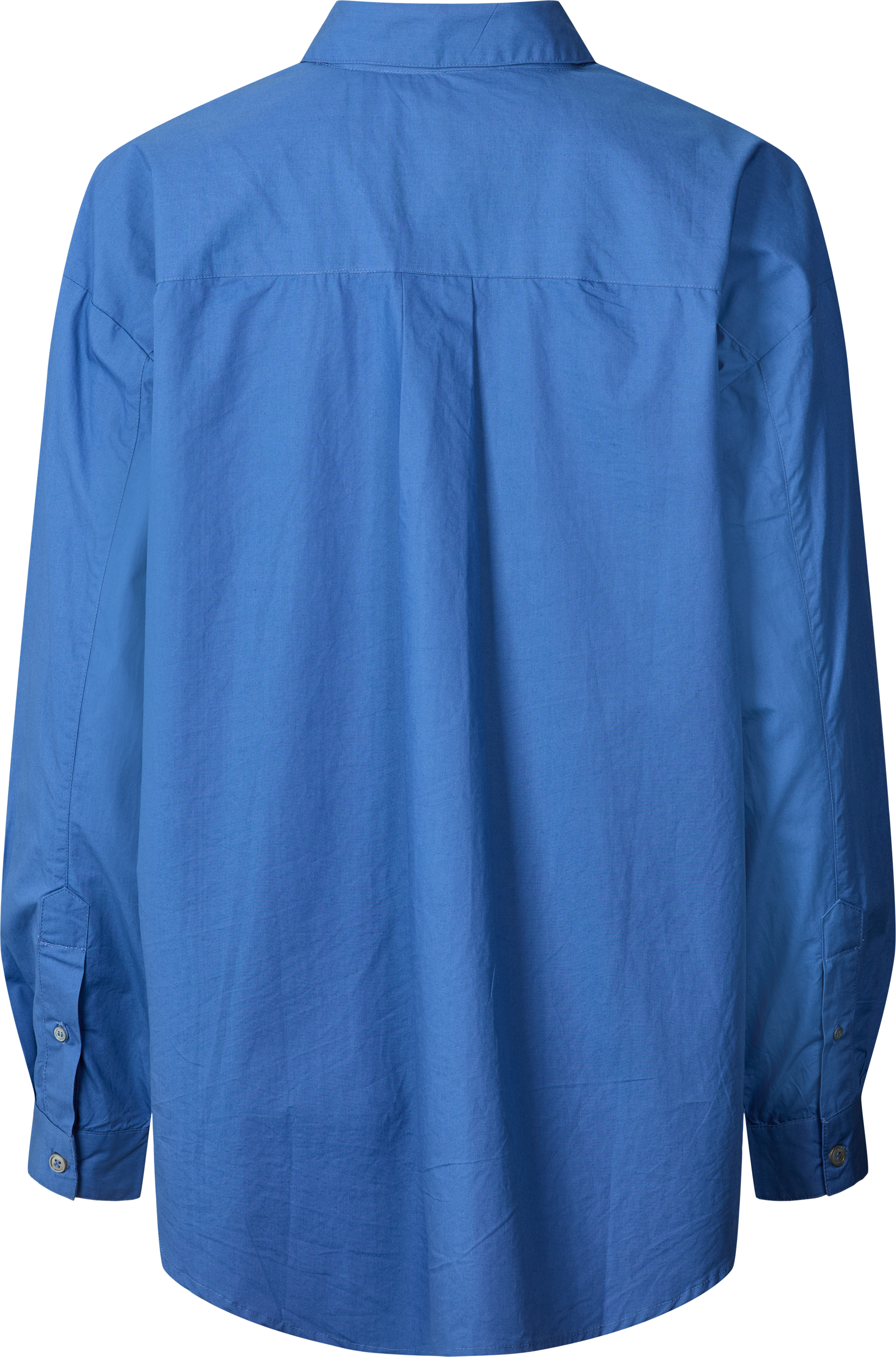 GAI+LISVA Astrid Shirt Poplin Gots 243975 Shirts & Blouses 514 Clear Blue