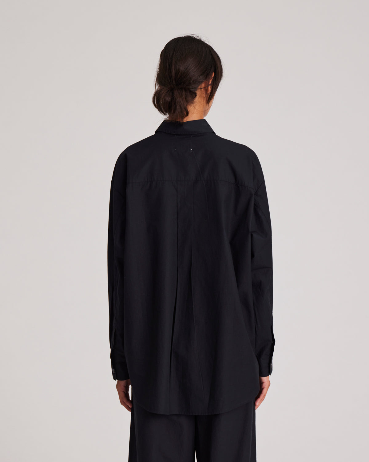 GAI+LISVA Astrid Shirt Poplin Gots 243975 Shirts & Blouses 650 Black