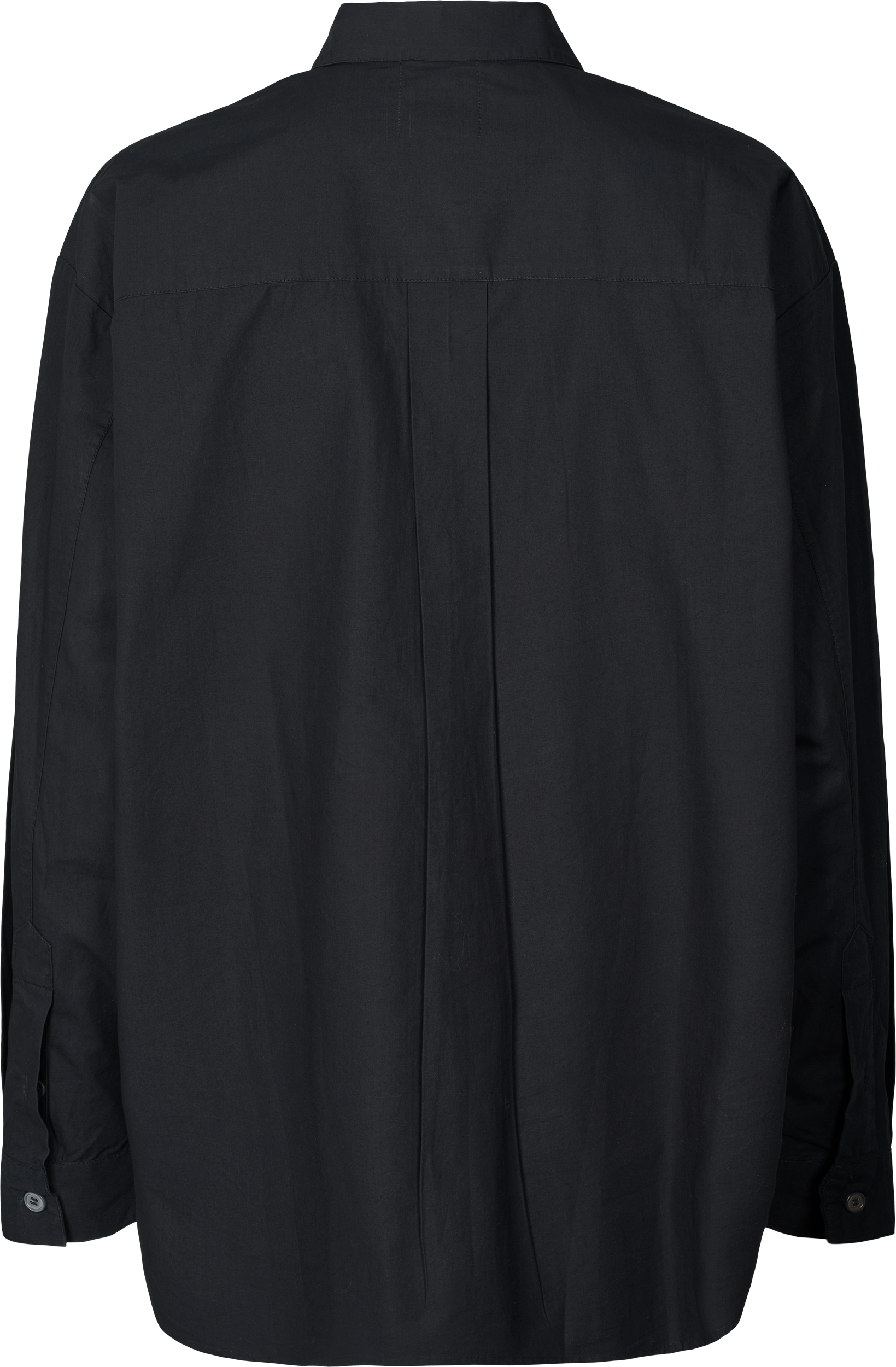 GAI+LISVA Astrid Shirt Poplin Gots 243975 Shirts & Blouses 650 Black