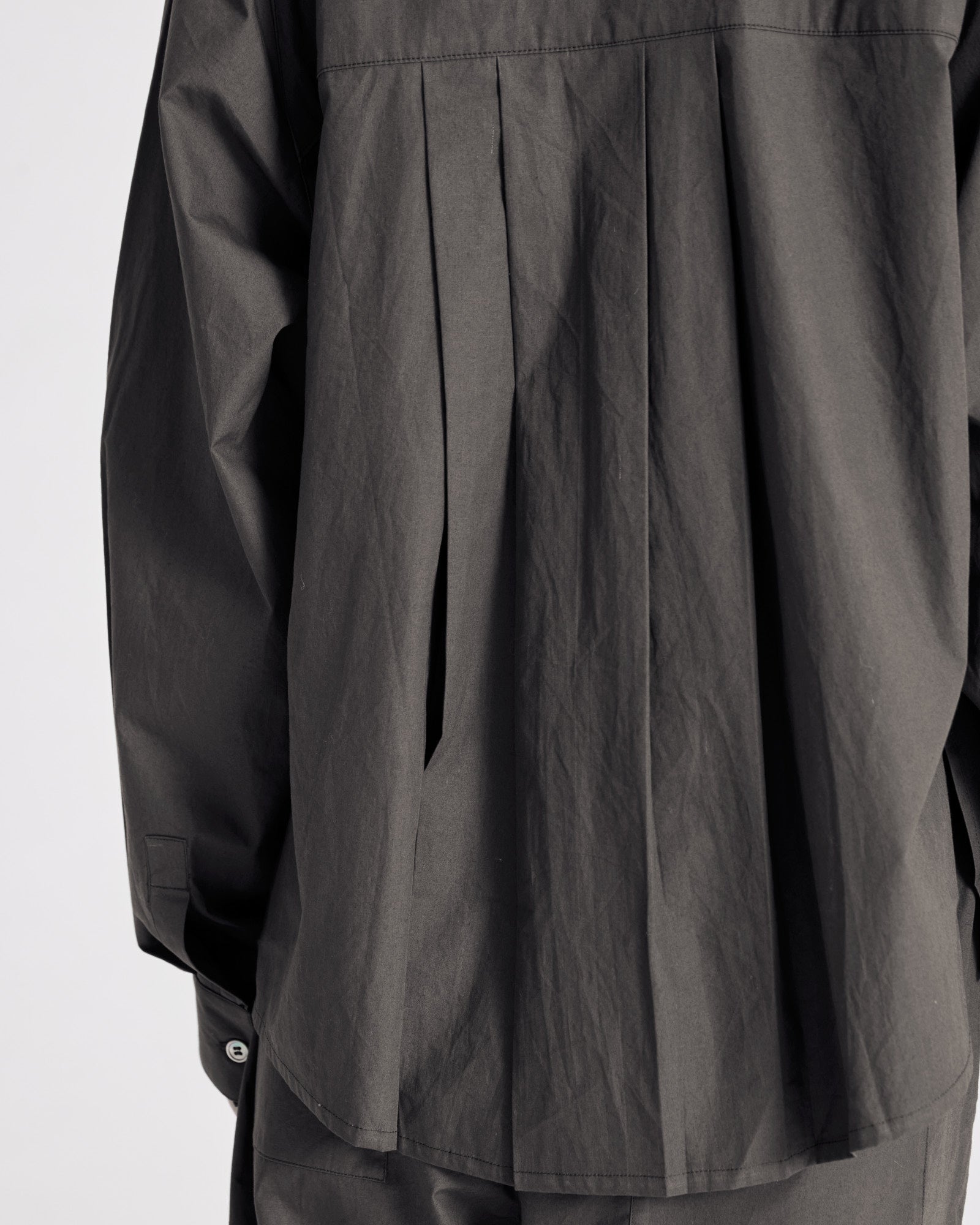 GAI+LISVA Bella Raglan L/S Poplin Short Shirt GOTS 243975 Shirts & Blouses 191 Beluga