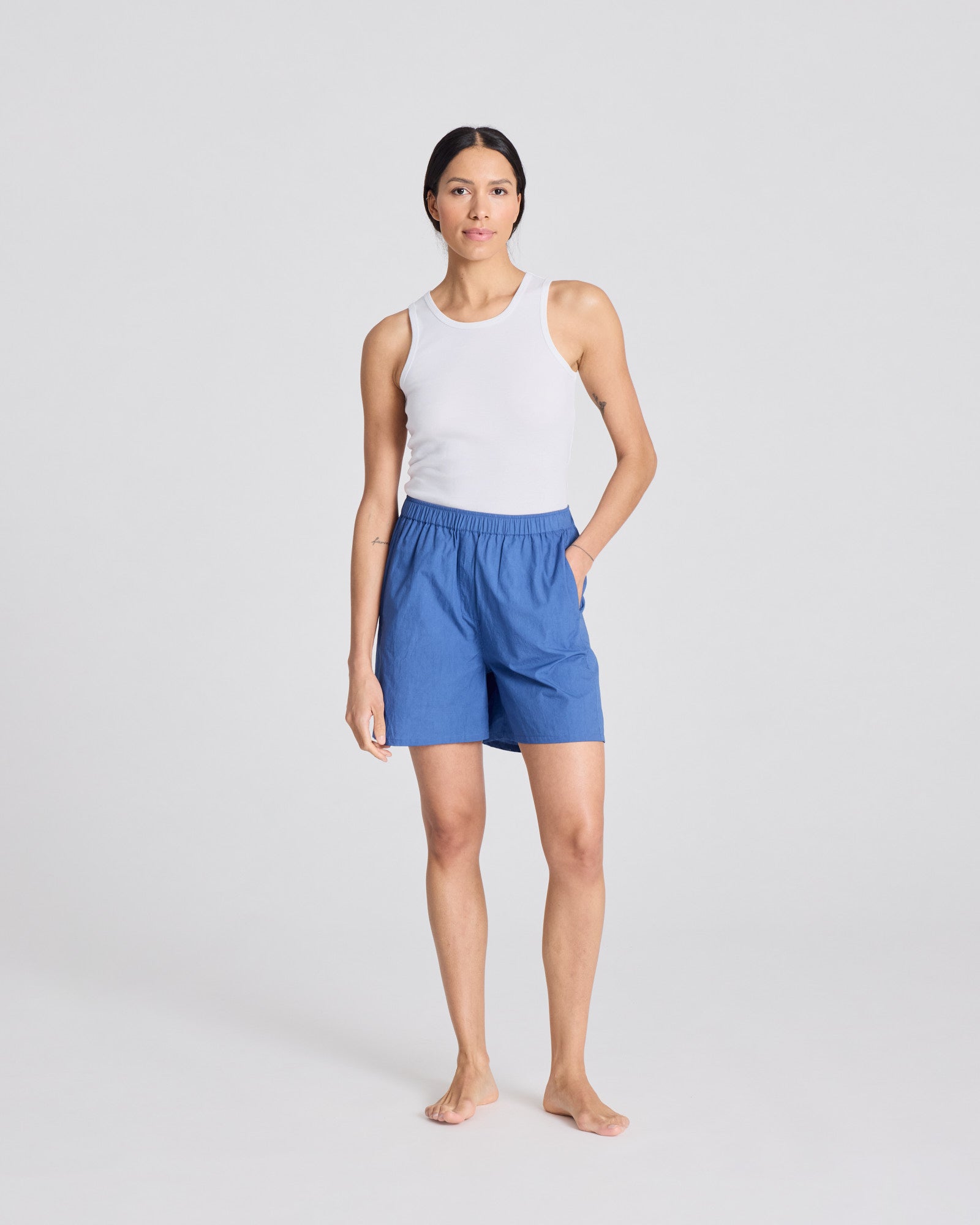 GAI+LISVA Caroline Shorts Poplin Trousers & Shorts 514 Clear Blue