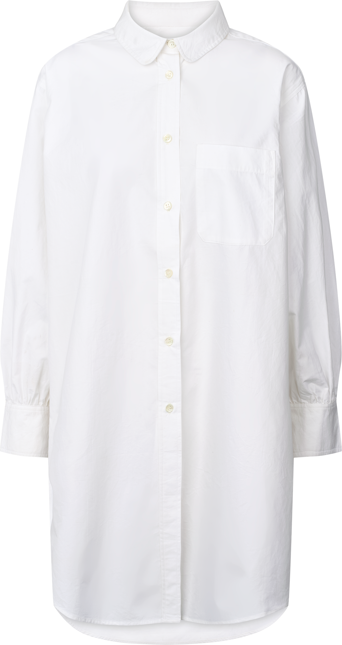 GAI+LISVA Isabel Tunic Poplin Gots 243975 Shirt 100 White