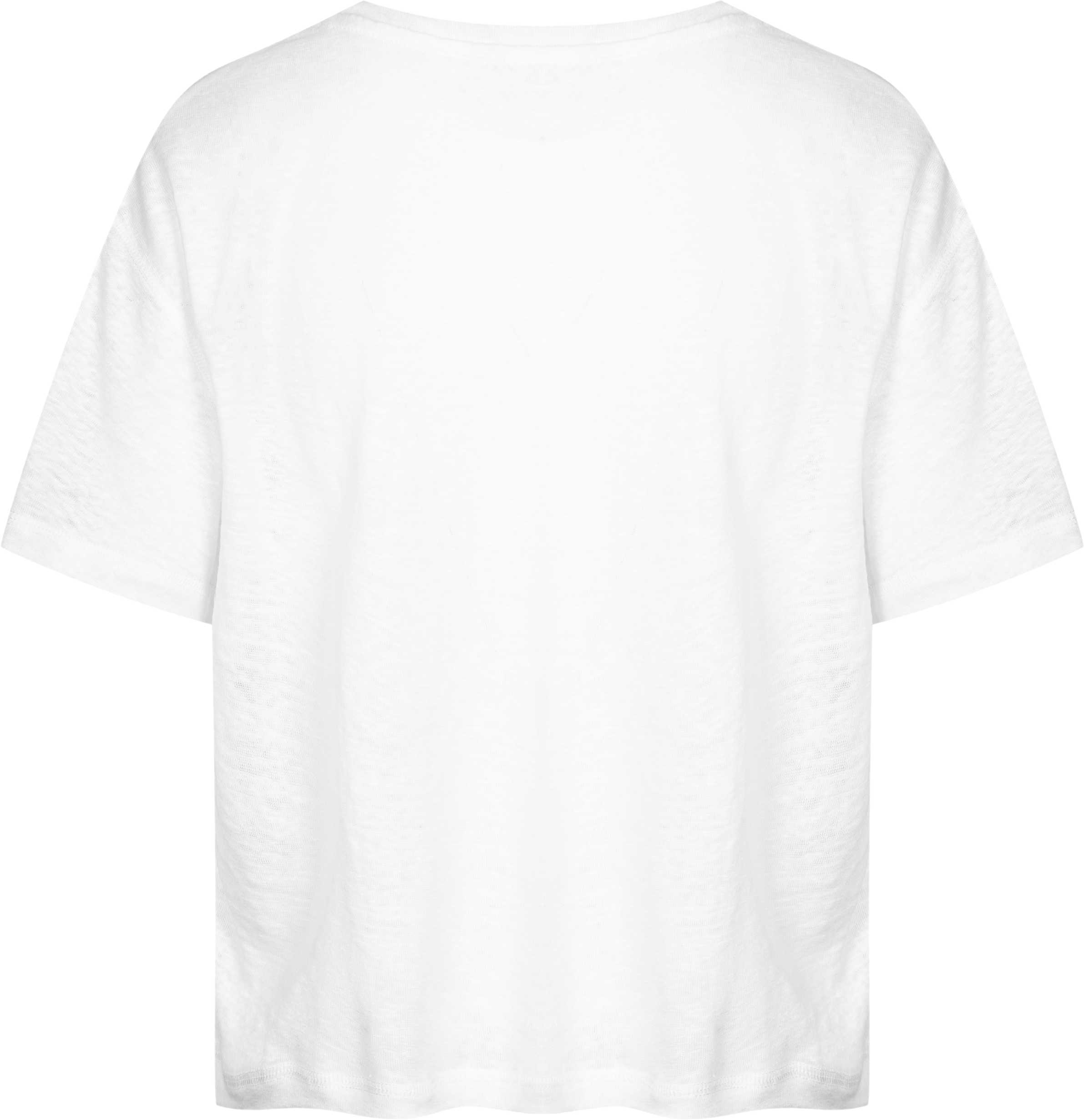 GAI+LISVA Ivalo Linen Tee Shirt Tops & T-shirts 100 White