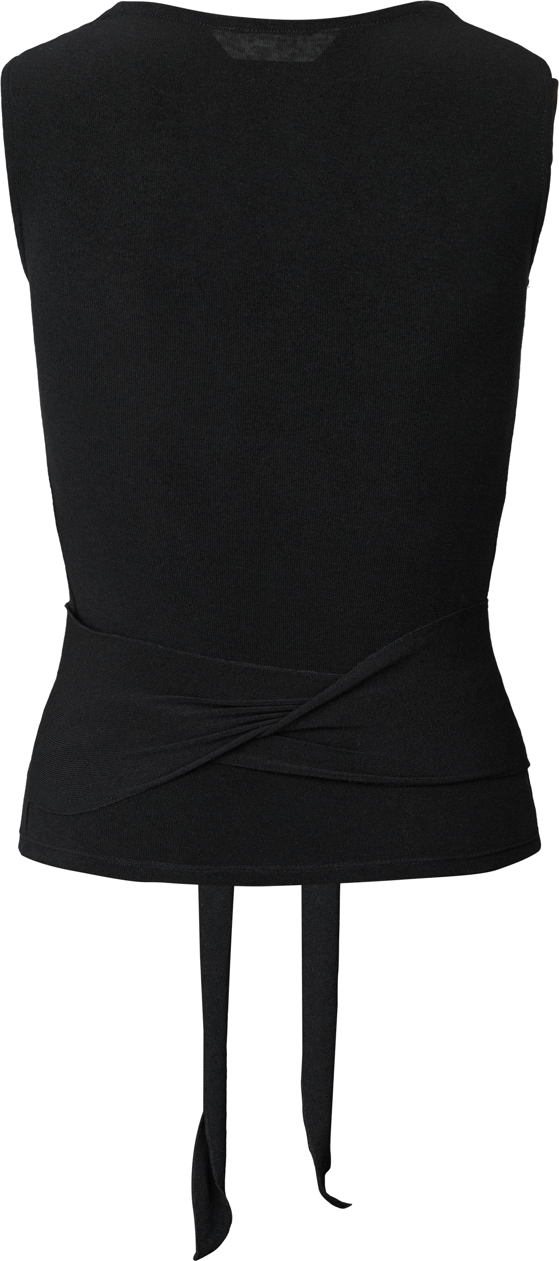 GAI+LISVA Julie Wrap Top Tops & T-shirts 650 Black