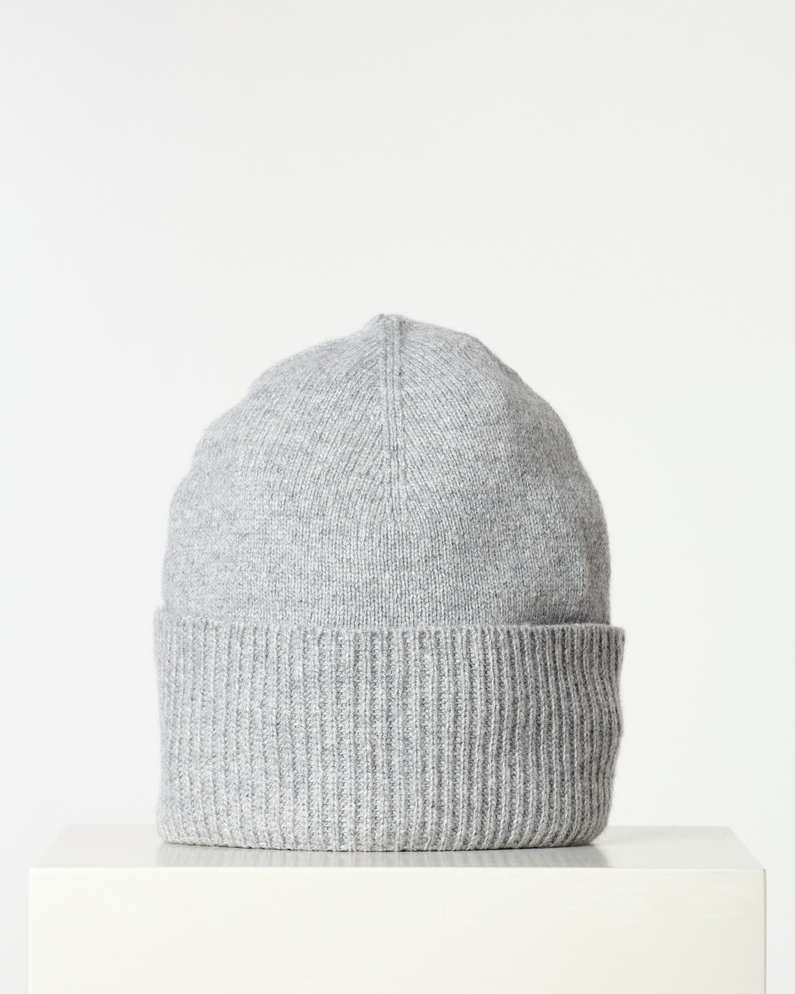GAI+LISVA Lilly Cashmere Beanie Accessories 602 Grey Melange
