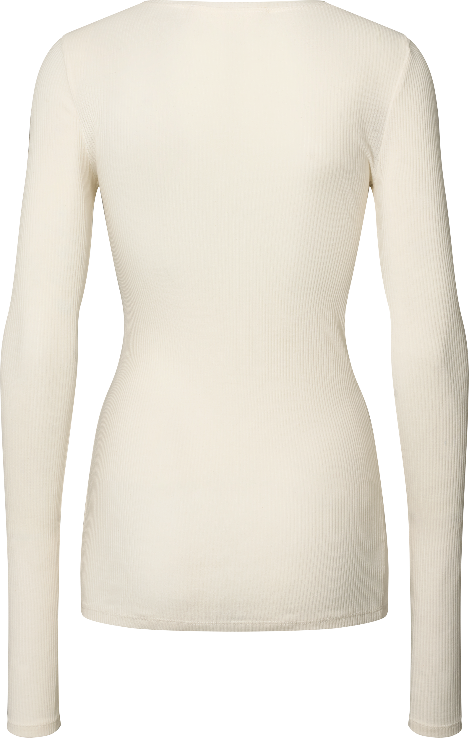 GAI+LISVA Lise Cotton Top 3x2 Rib Knit GOTS Tops & T-shirts 150 Off White