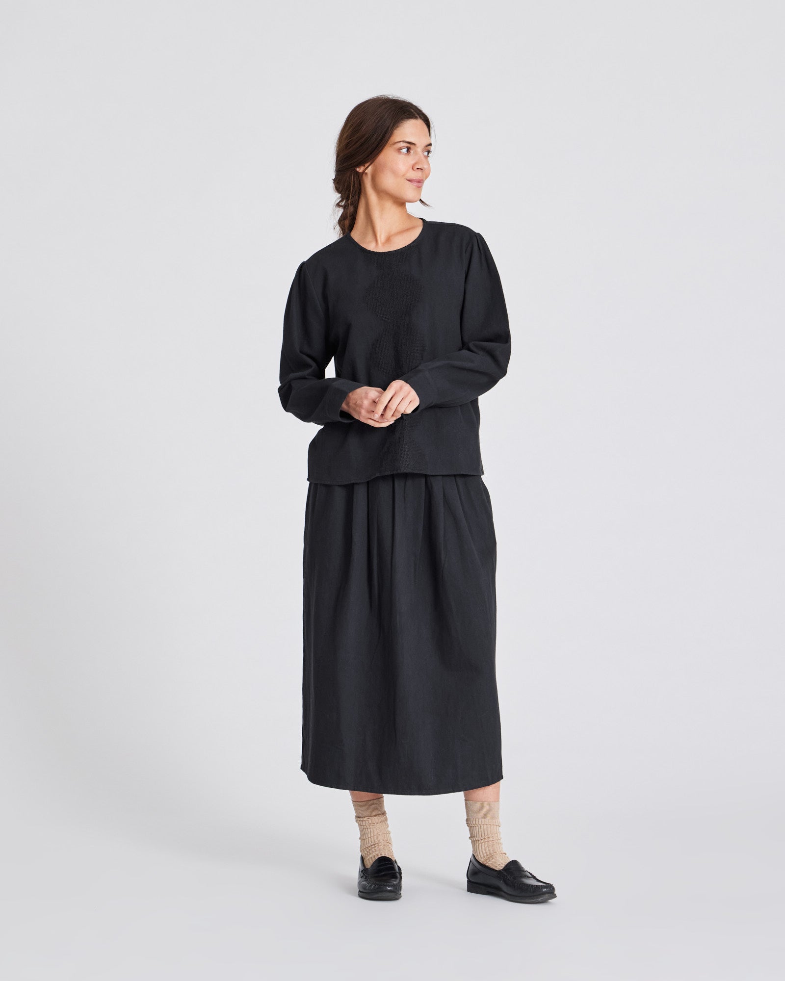 GAI+LISVA Mathilde Skirt Shirt 650 Black