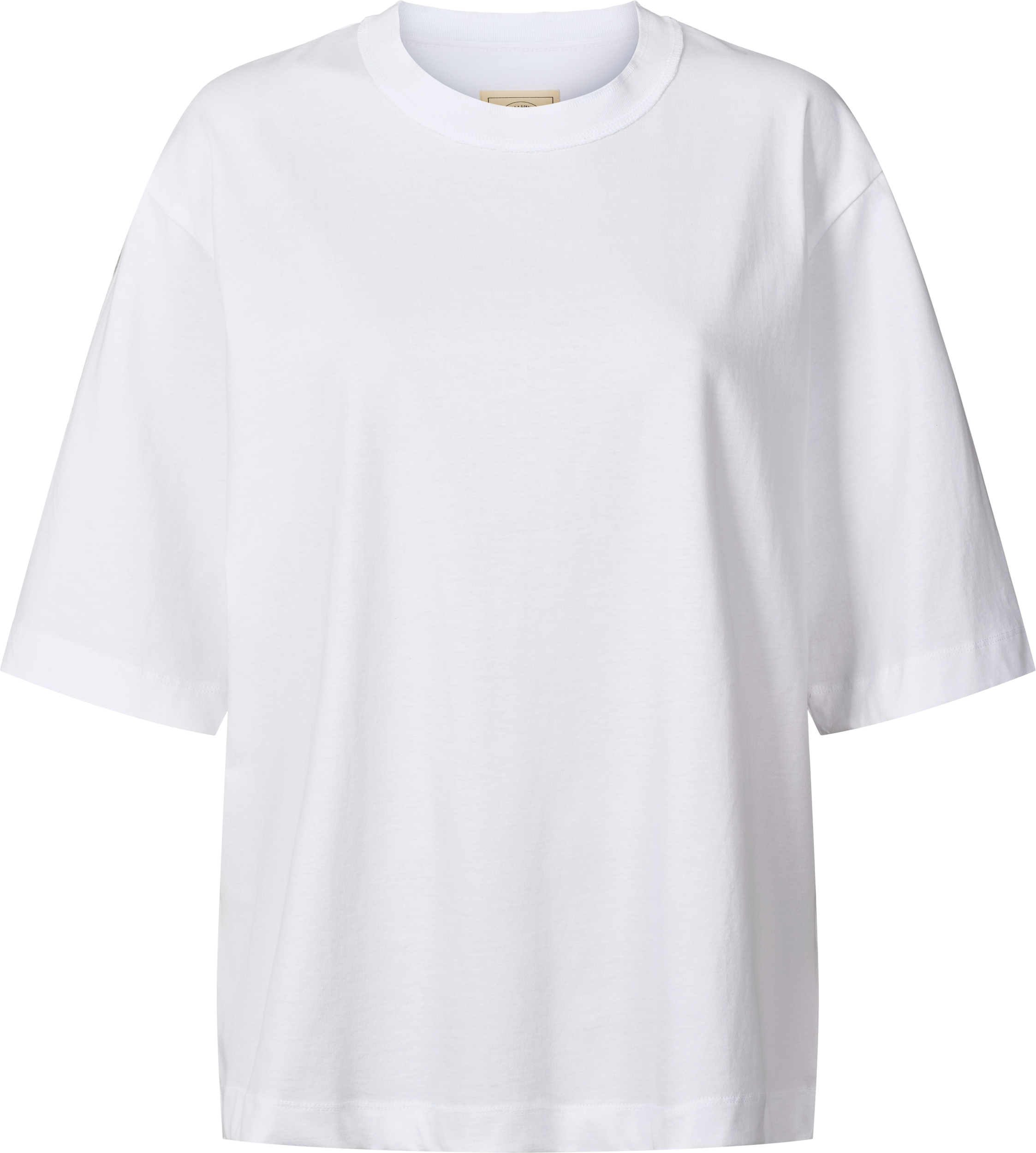 GAI+LISVA Maya Oversize Tee GOTS 243975 Tops & T-shirts 100 White