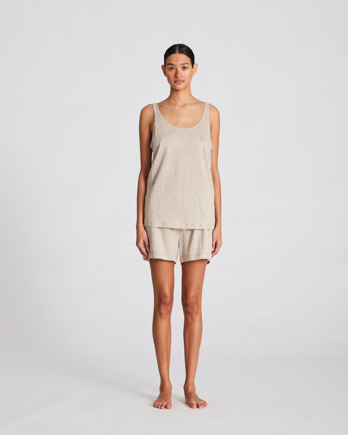 GAI+LISVA Mimi Linen Shorts Trousers & Shorts 967 Natural