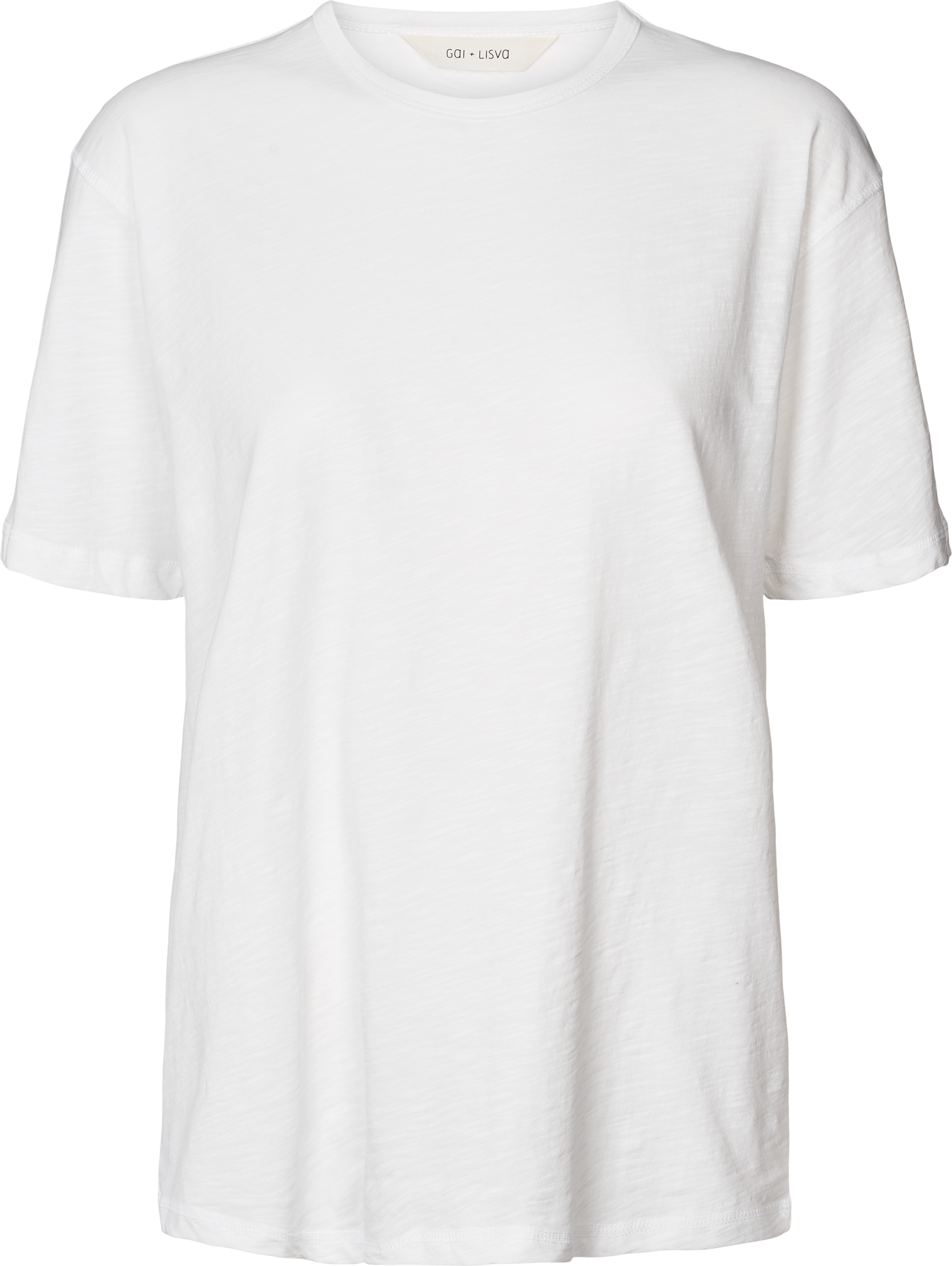 GAI+LISVA Nynne S/S Cotton Tee Shirt Top 100 White