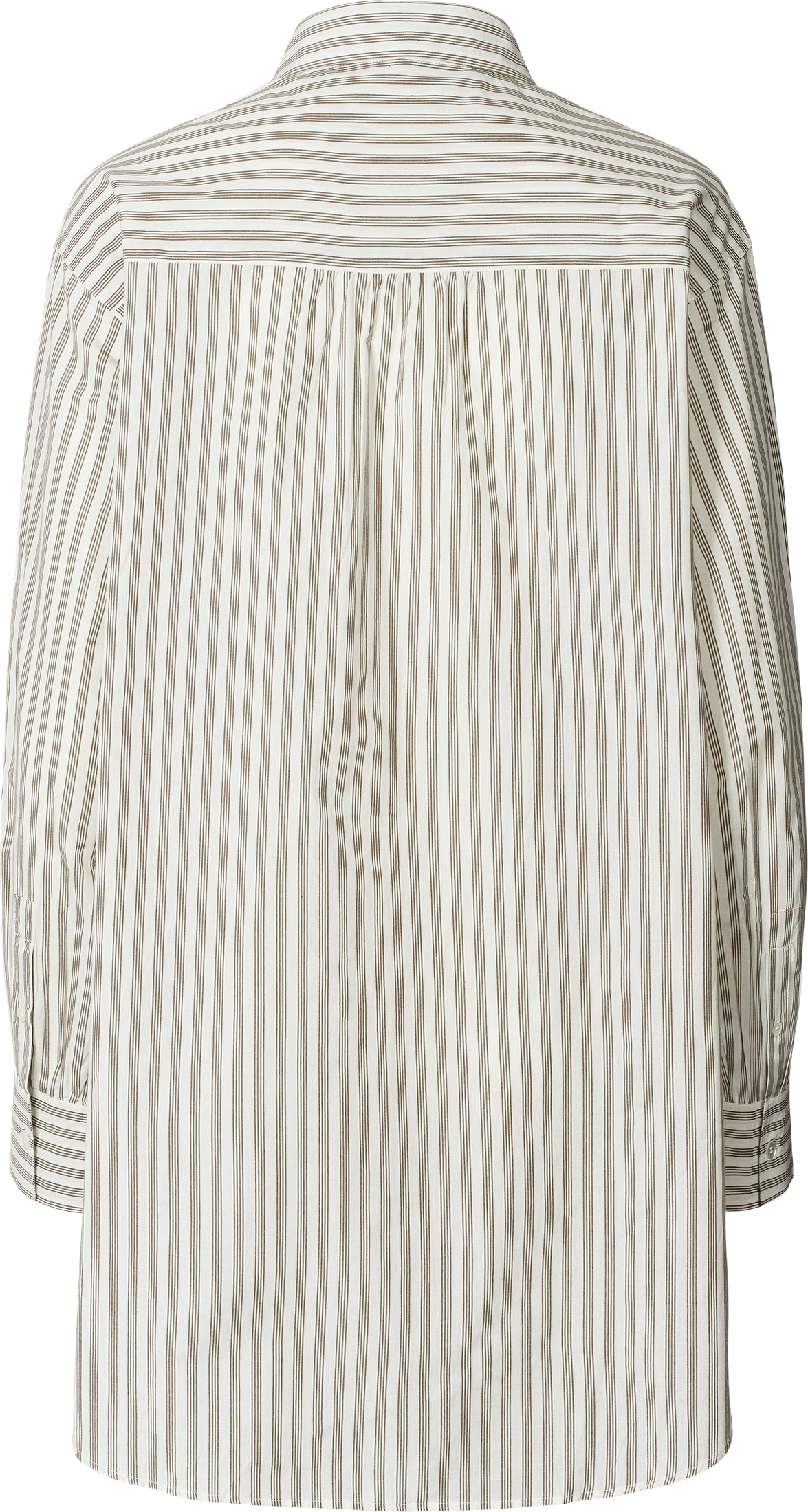 GAI+LISVA ROSA Shirt yarn dyed shirt Shirt 856 White/ Kangaroo