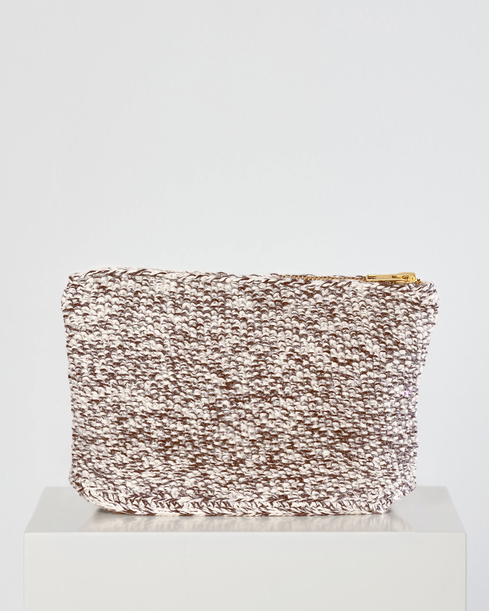 GAI+LISVA Stine Clutch Bag Accessories 858 Ecru/Brown