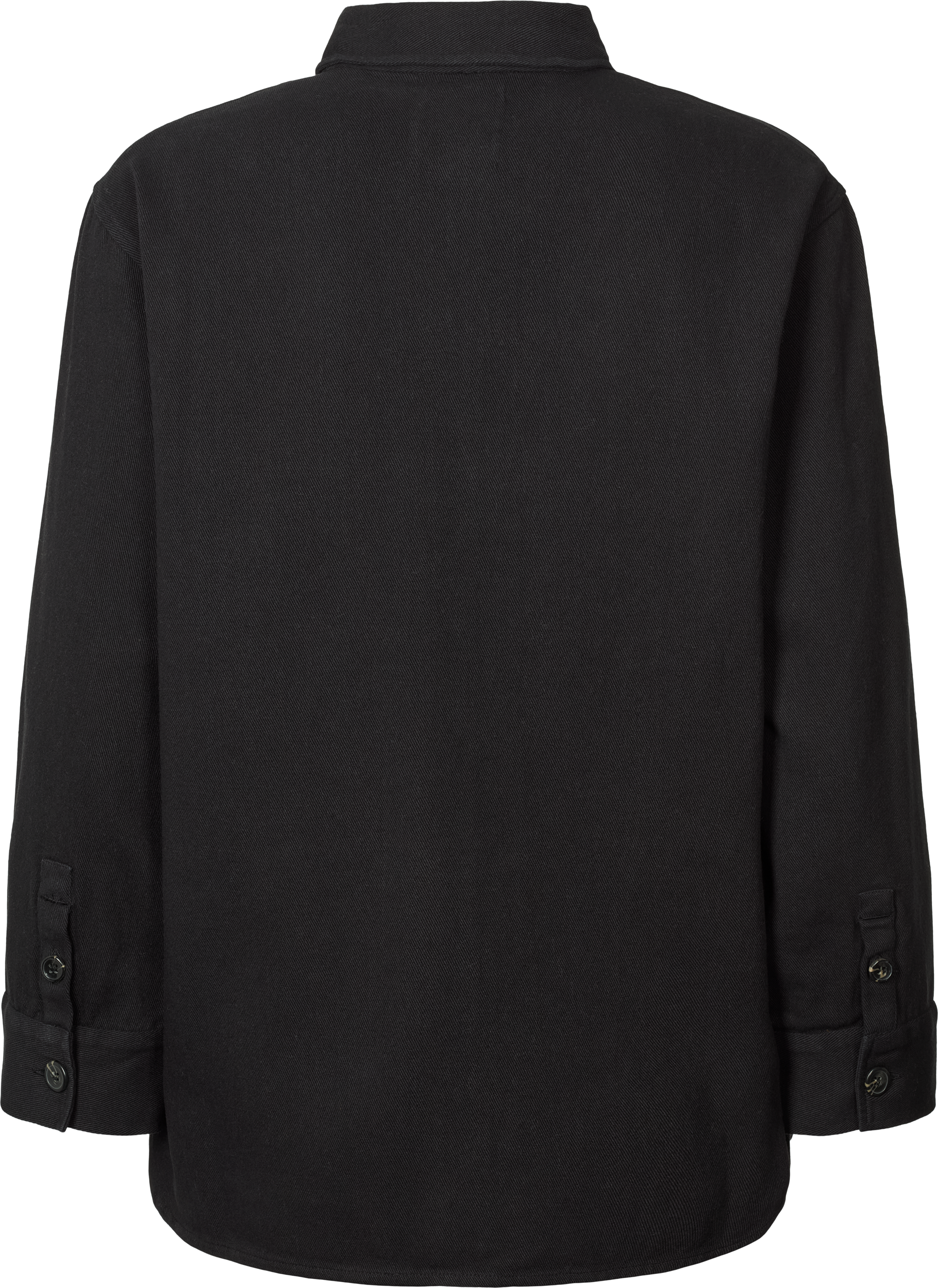 GAI+LISVA Sussie Twill Shirt GOTS 243975 Shirts & Blouses 650 Black