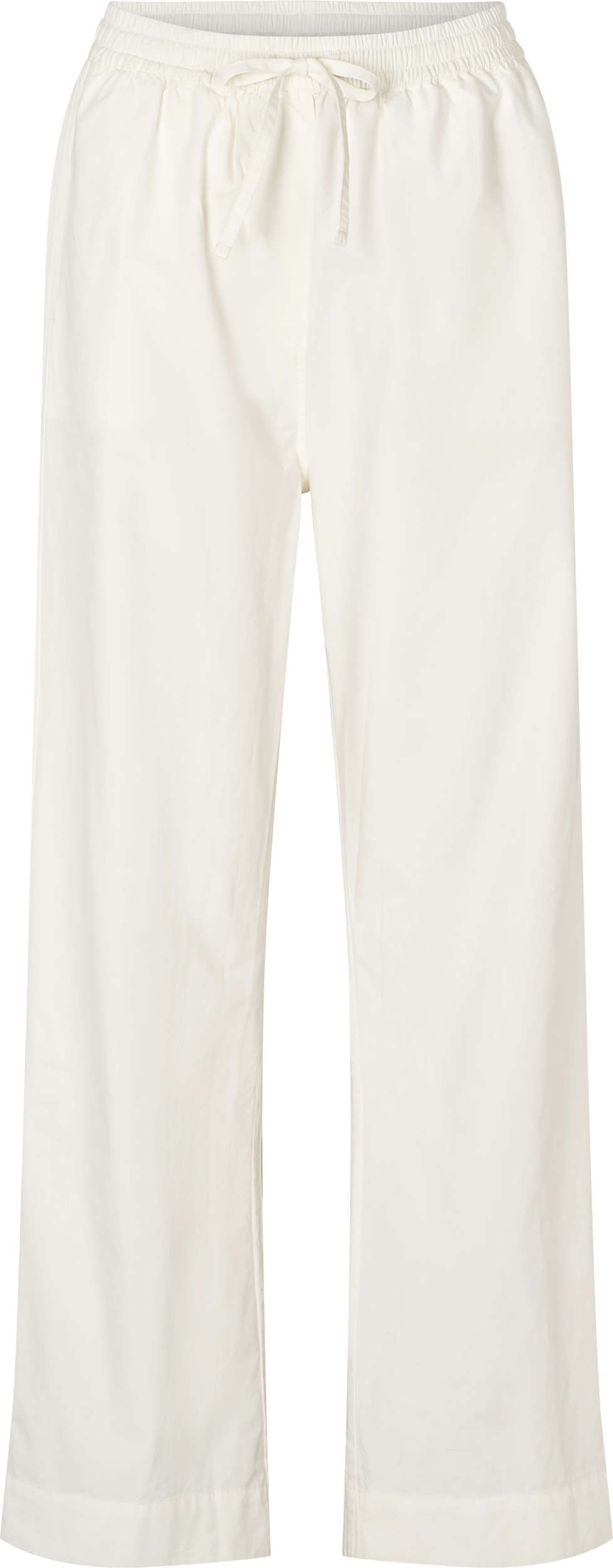 GAI+LISVA Thilde Pant Poplin GOTS 243975 Trousers & Shorts 124 Whisper White