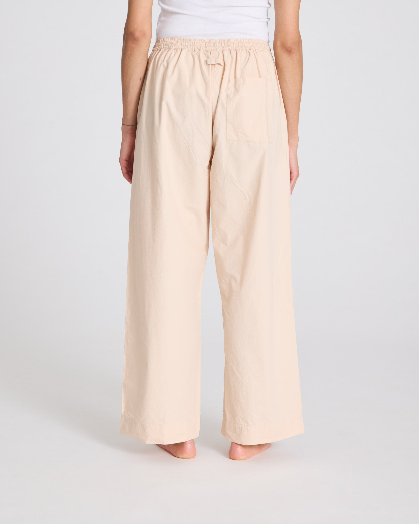 GAI+LISVA Thilde Pant Poplin GOTS 243975 Trousers & Shorts 195 Smoke Gray
