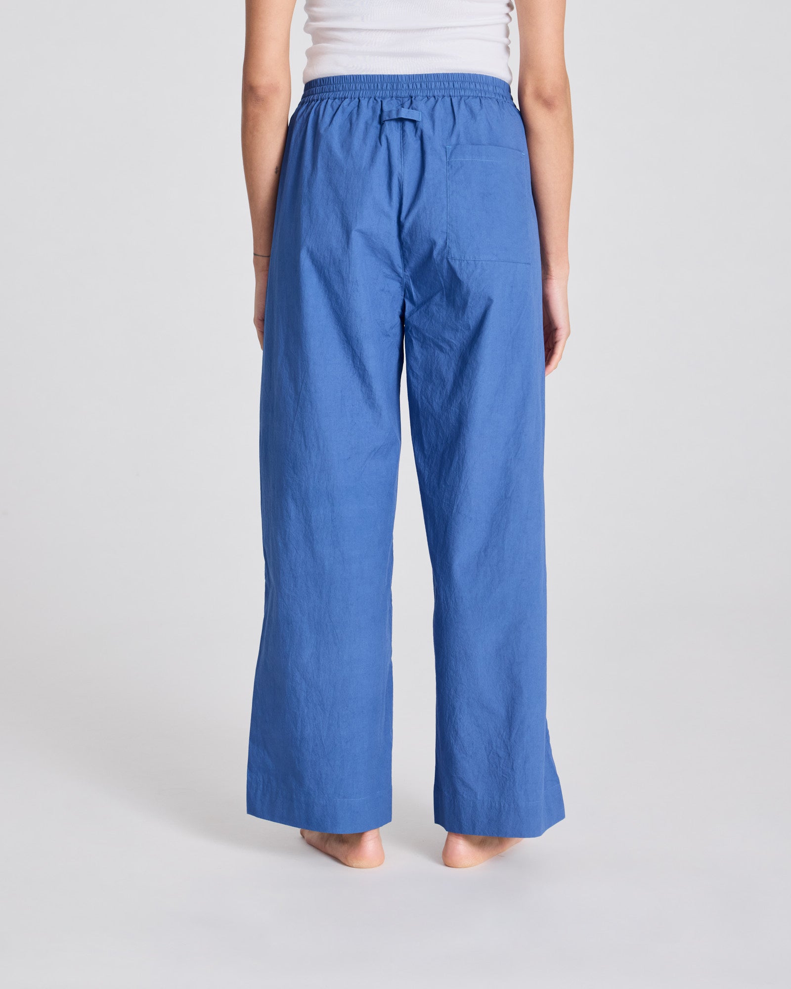 GAI+LISVA Thilde Pant Poplin GOTS 243975 Trousers & Shorts 514 Clear Blue