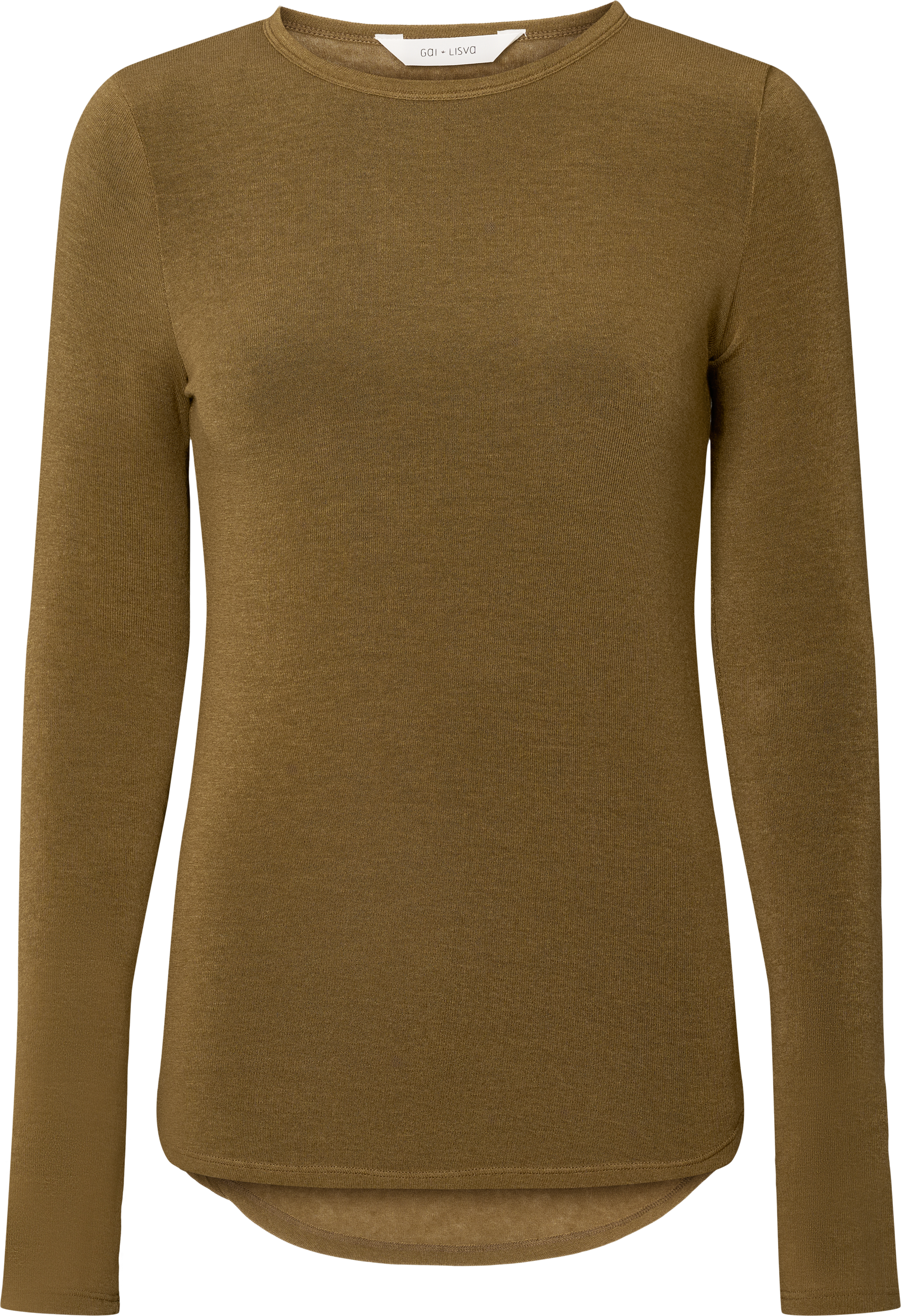 GAI+LISVA Thyra Wool Top Tops & T-shirts 861 Kangaroo