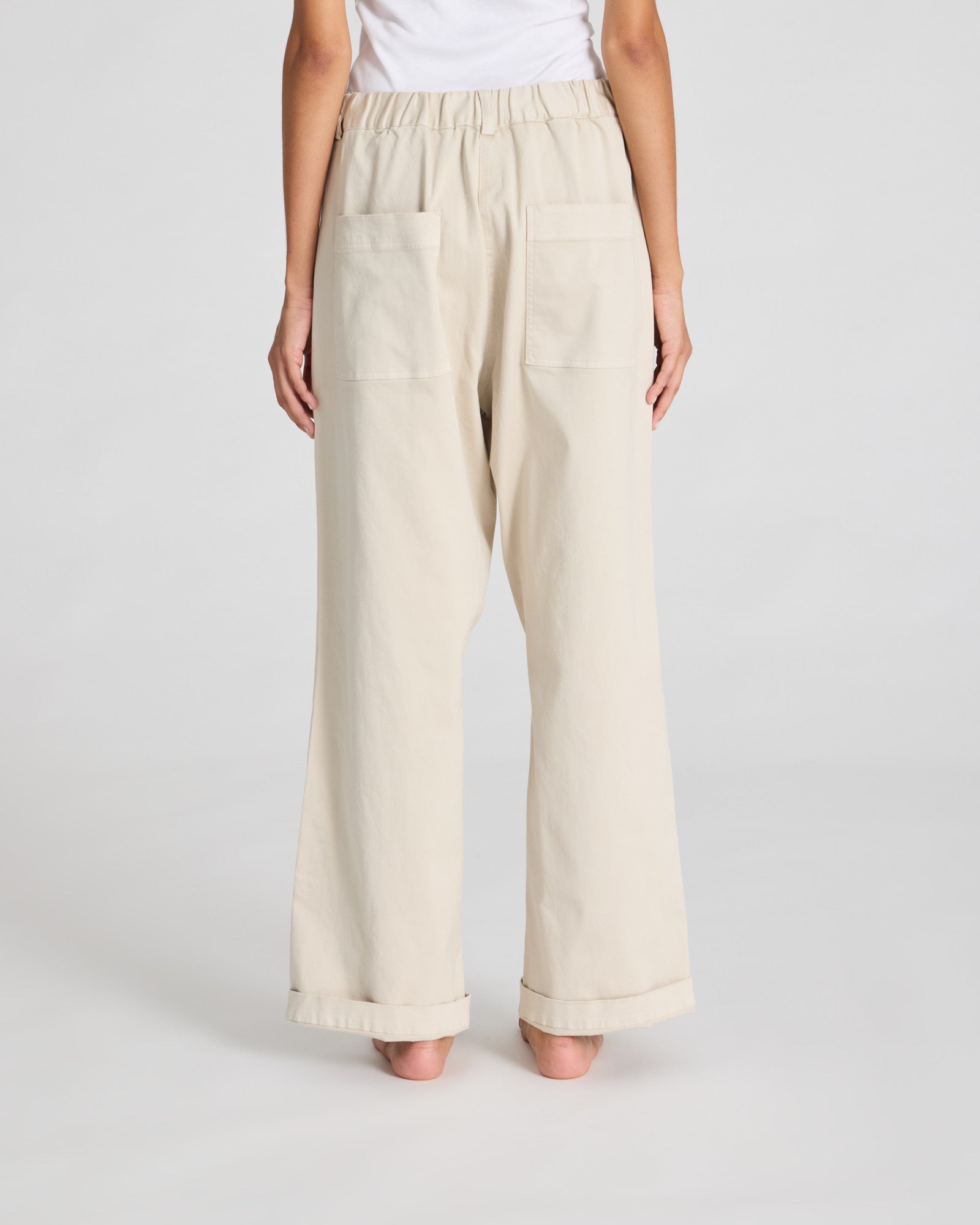 GAI+LISVA Tinne Cotton Twill Pant Trousers & Shorts 139 Ancient Grey