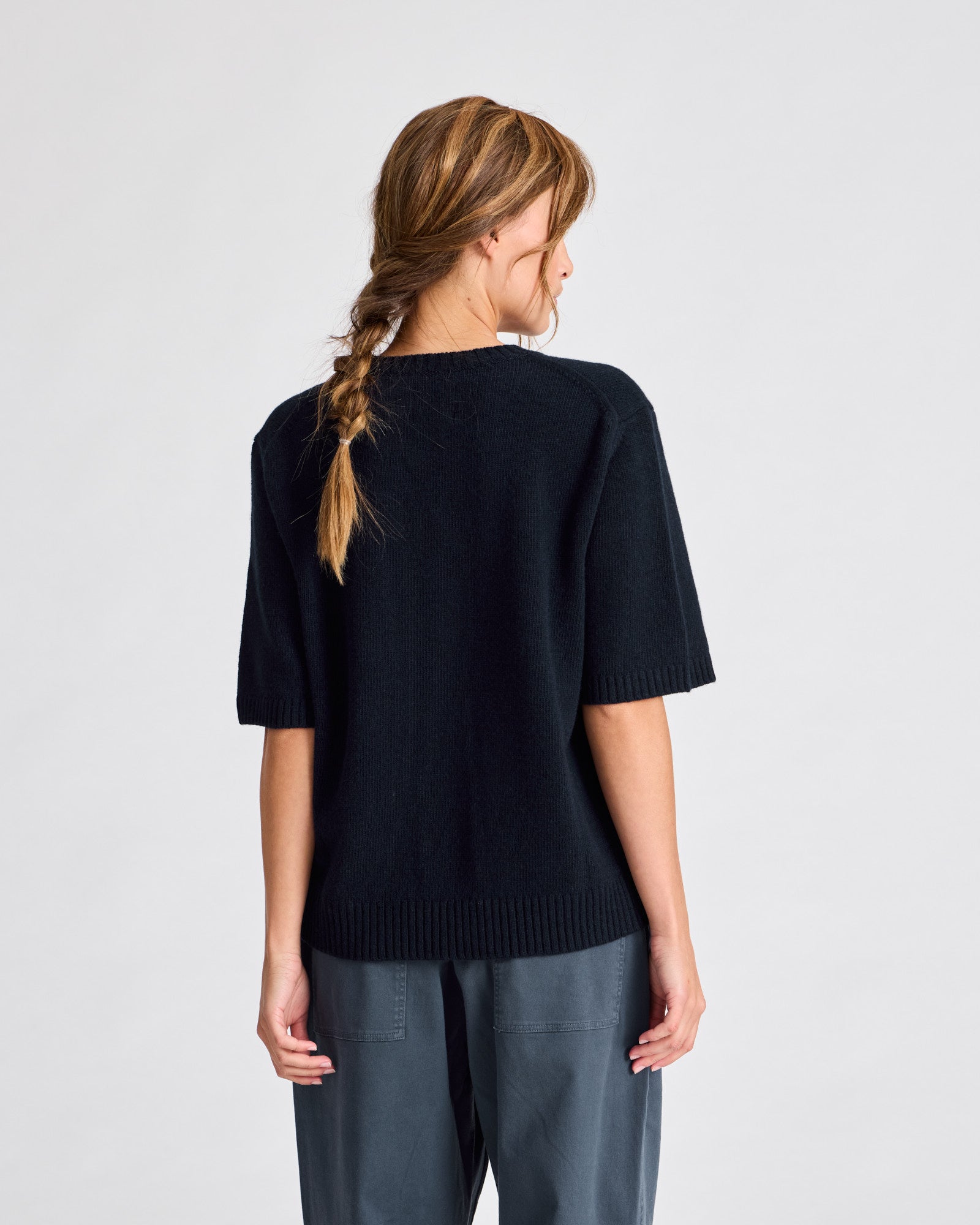 GAI+LISVA Tulle Lambswool Jumper GOTS 243975 Lambswool l Knitwear 181 Midnight Blue