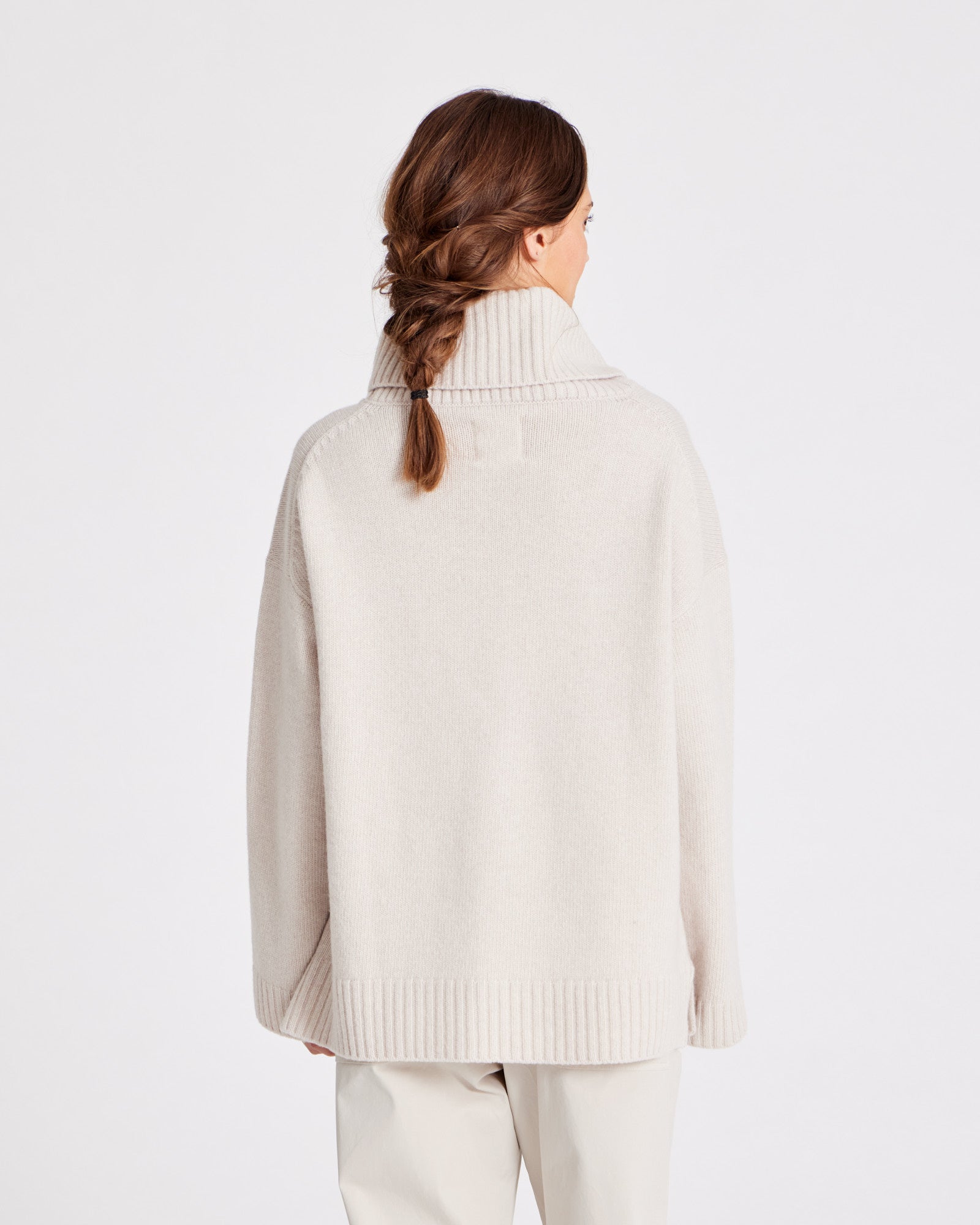 GAI+LISVA Vera Lambswool Jumper GOTS Lambswool l Knitwear 826 Island Fossil