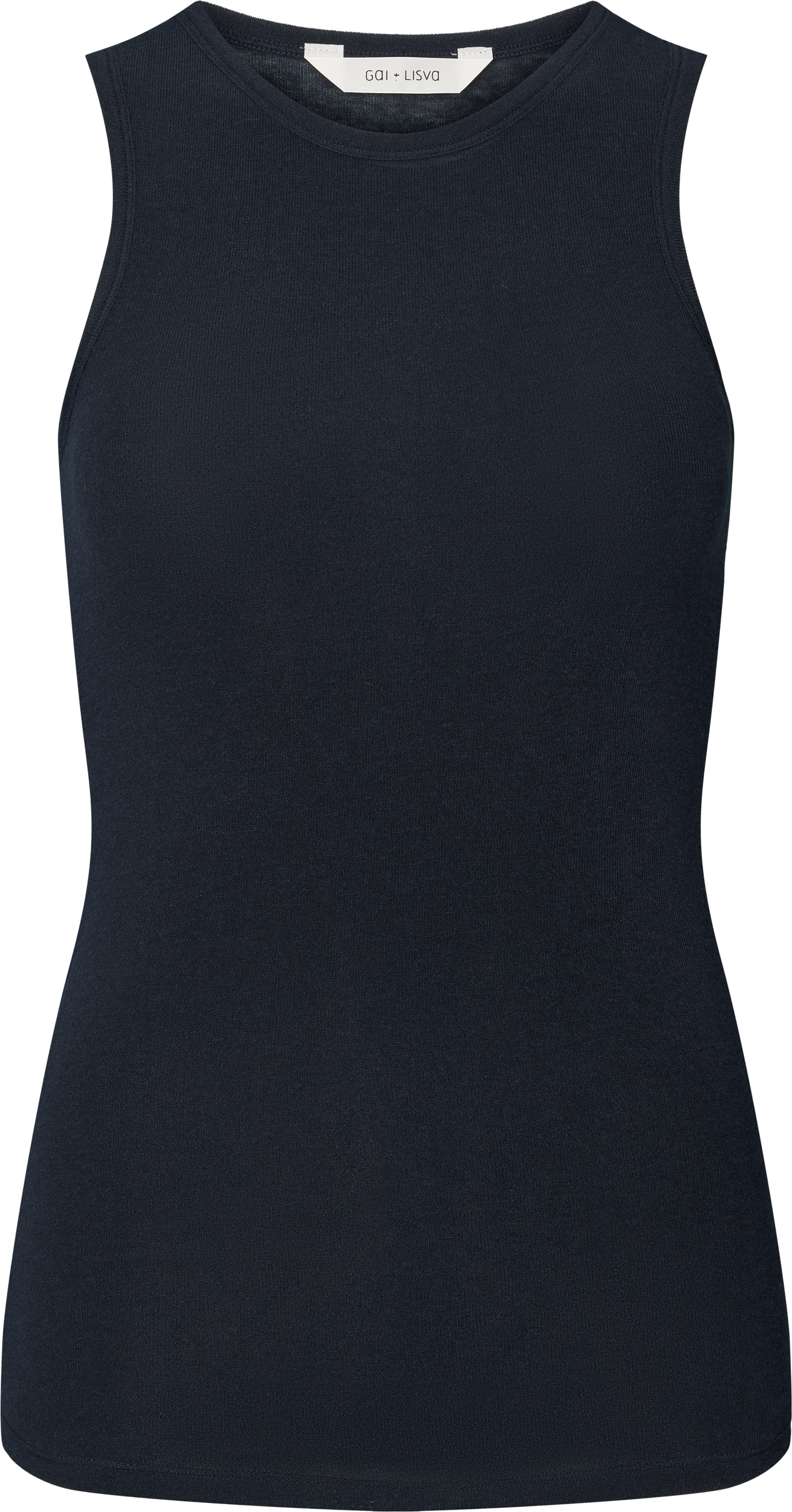 GAI+LISVA Alberte Wool Top Tops & T-shirts 181 Midnight Blue