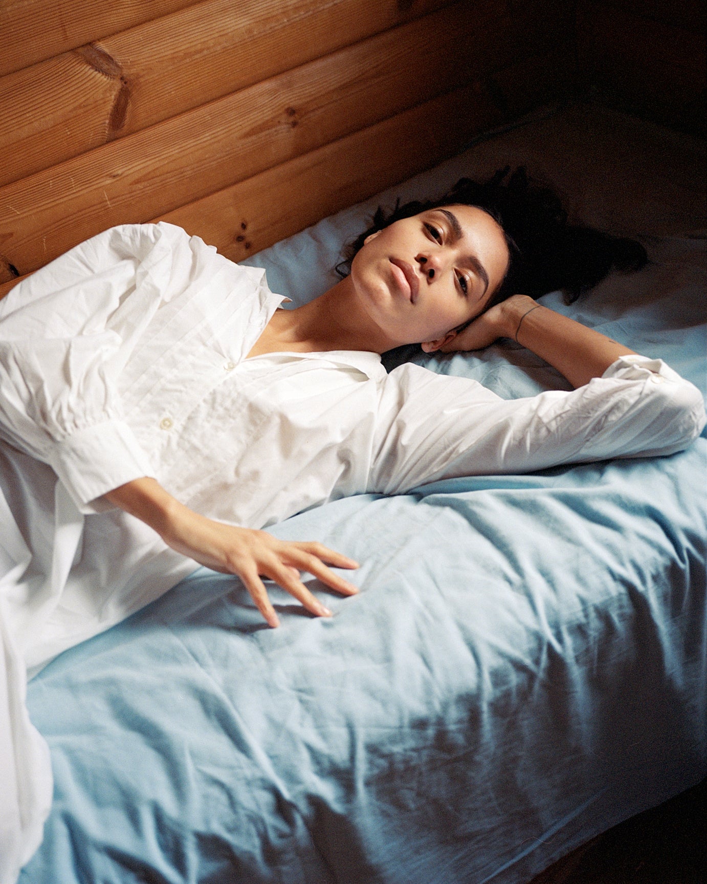 GAI+LISVA Alma Dress Cotton Poplin Dresses & Skirts 100 White