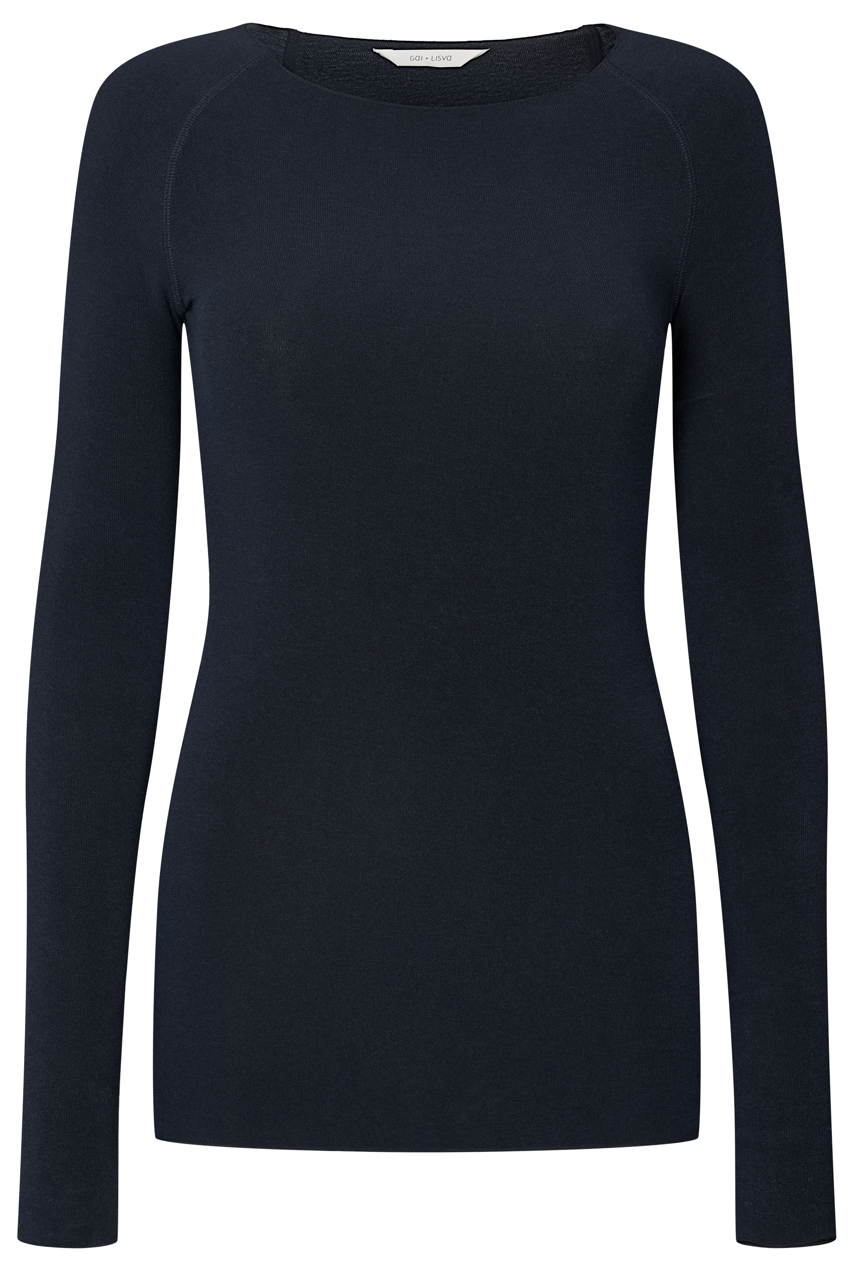 GAI+LISVA Amalie Wool Top Tops & T-shirts 181 Midnight Blue