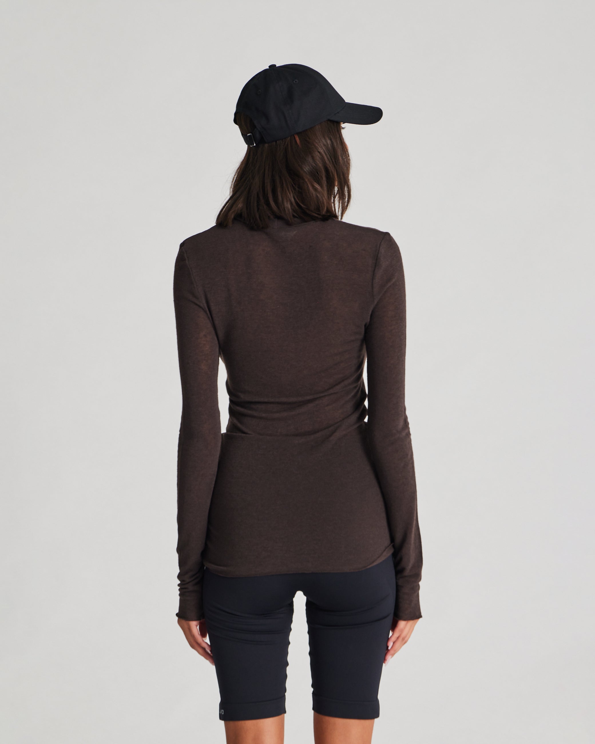 GAI+LISVA Anna Wool Turtleneck Tops & T-shirts 681 Mulch
