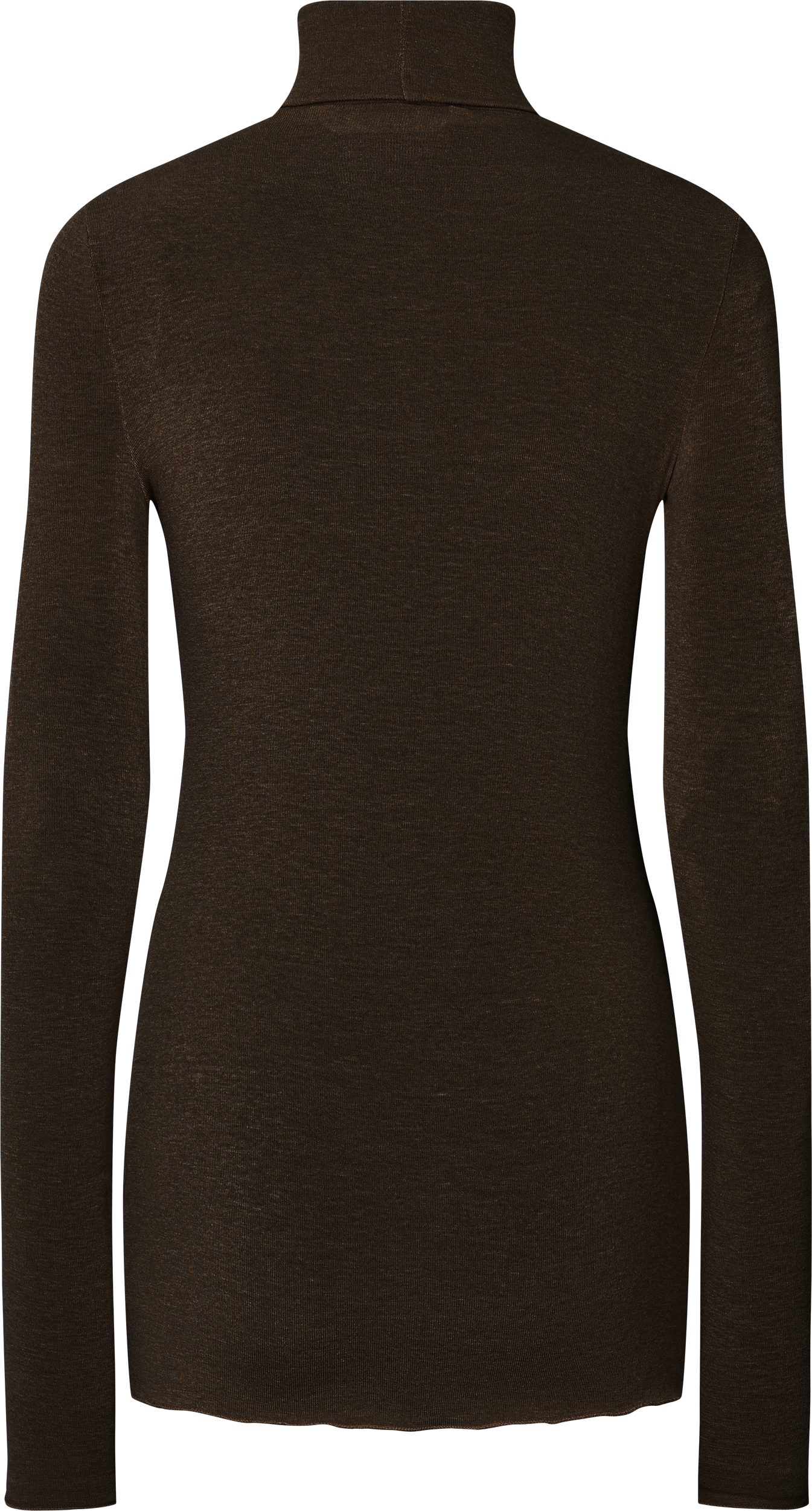 GAI+LISVA Anna Wool Turtleneck Tops & T-shirts 681 Mulch