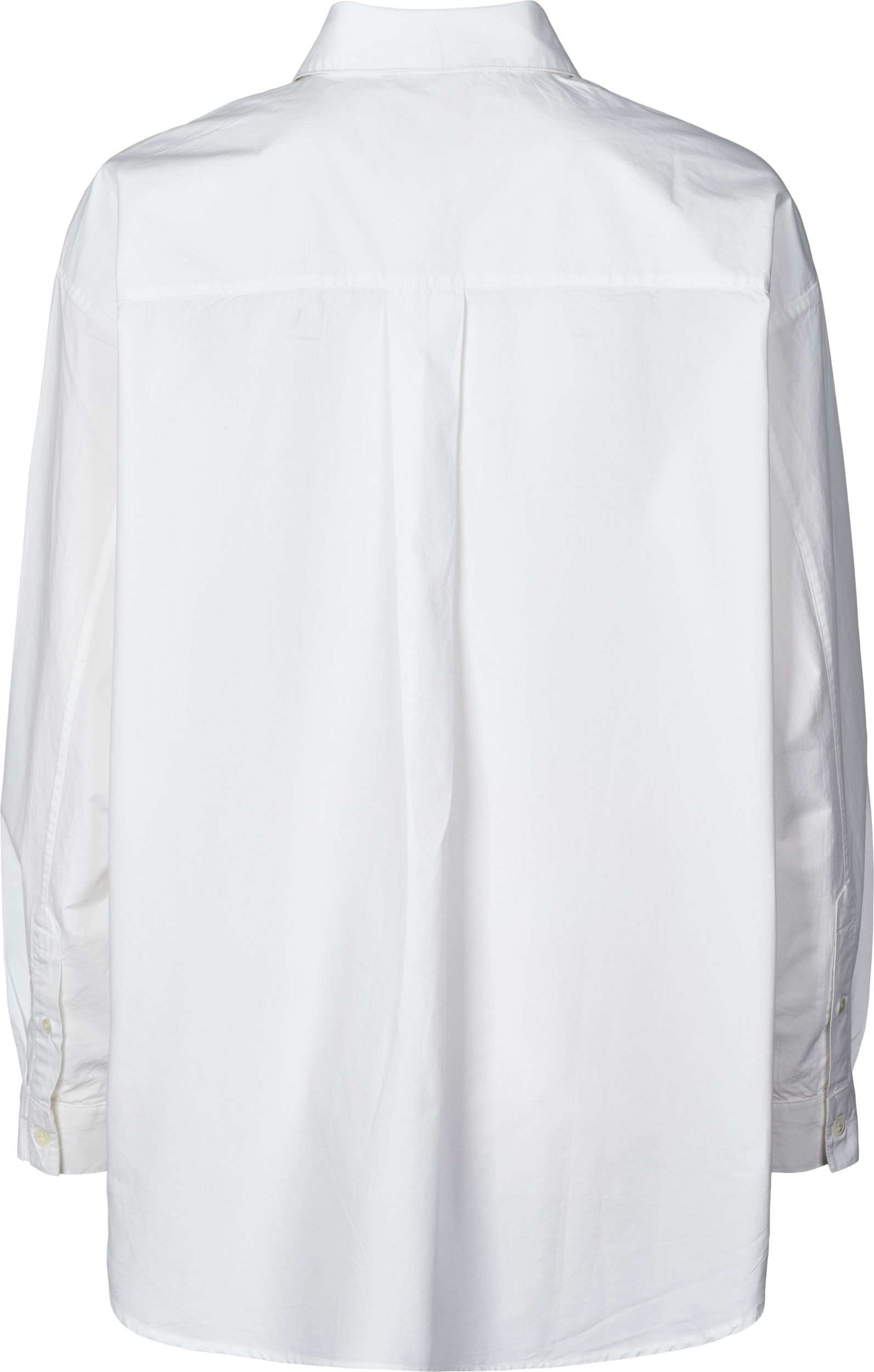 GAI+LISVA Astrid Shirt Poplin Gots 243975 Shirts & Blouses 100 White