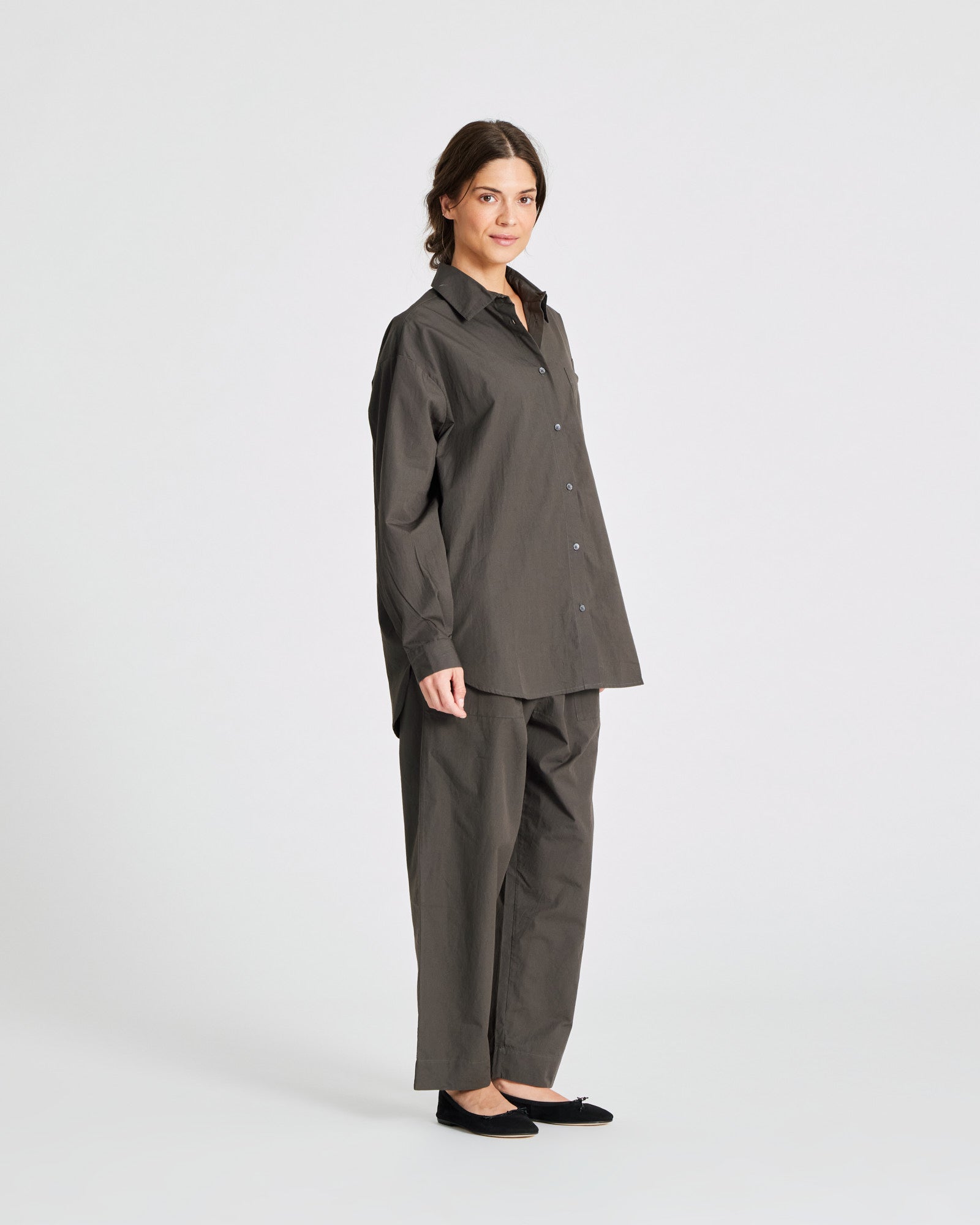 GAI+LISVA Astrid Shirt Poplin Gots 243975 Shirts & Blouses 191 Beluga