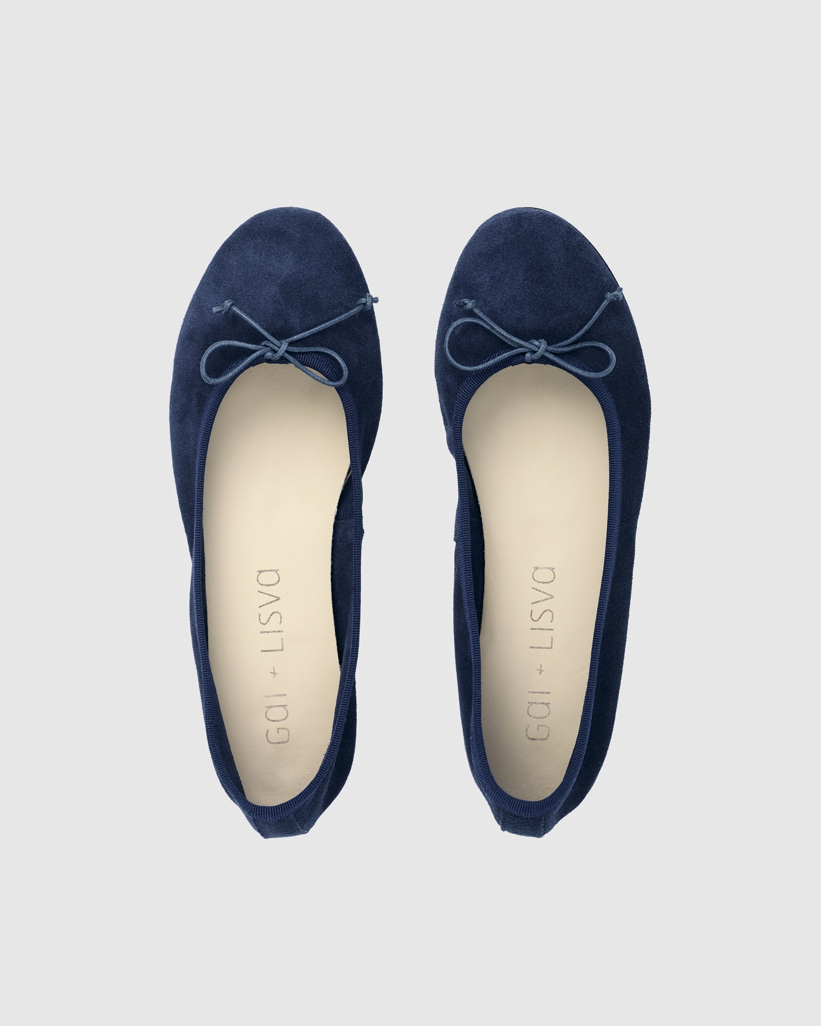 GAI+LISVA Ballerina Accessories Suede Blue