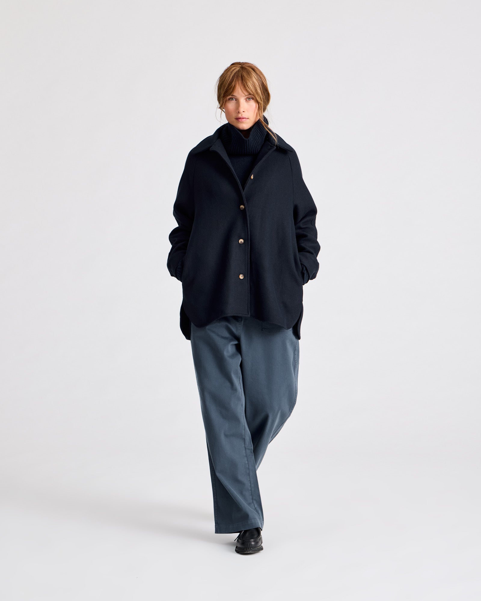 GAI+LISVA Bitten Jacket Outerwear 181 Midnight Blue