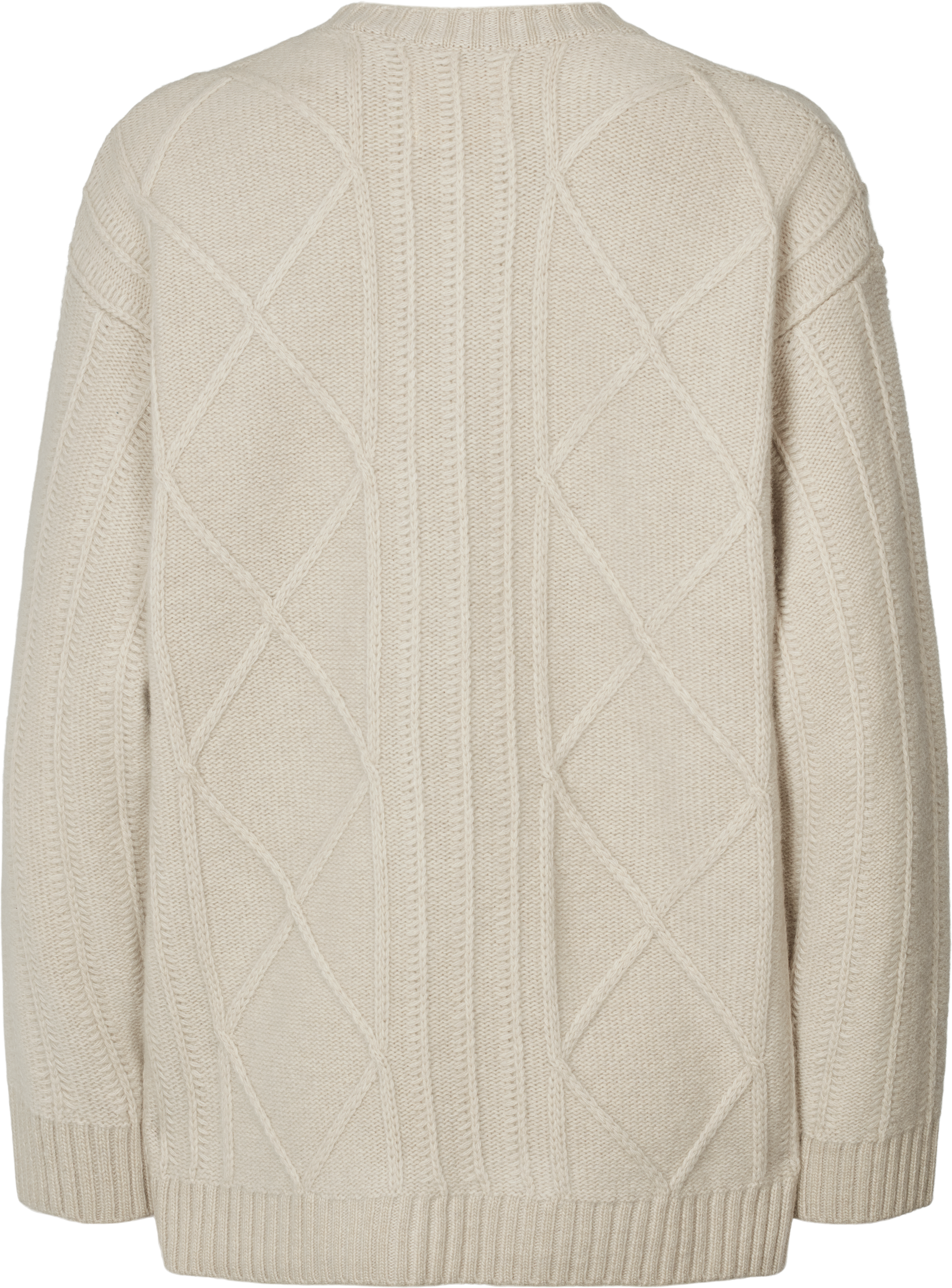 GAI+LISVA Clara Lambswool Cardigan Knit 826 Island Fossil