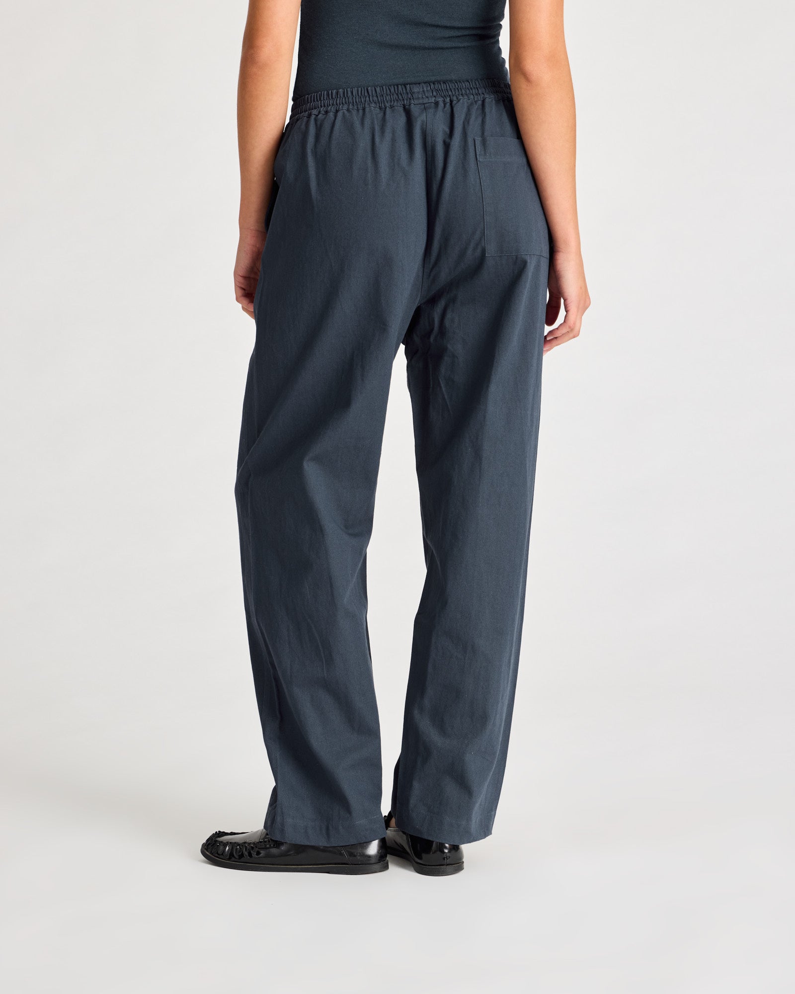 GAI+LISVA Ida Pant Twill GOTS 243975 Pants & Shorts 472 Denim Blue