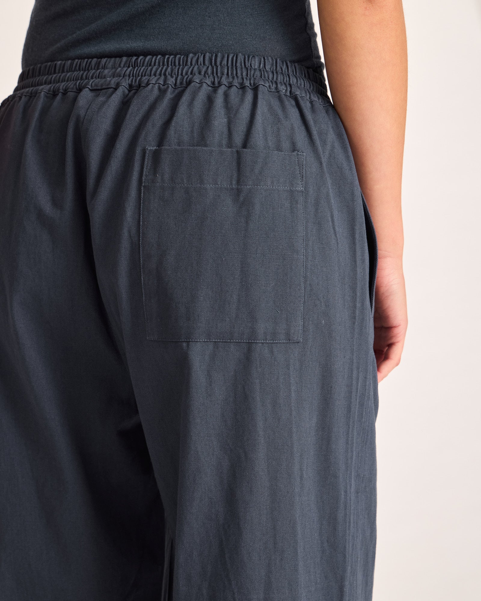 GAI+LISVA Ida Pant Twill GOTS 243975 Pants & Shorts 472 Denim Blue